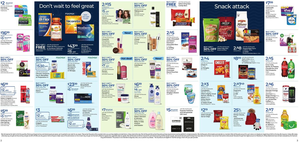 Rite Aid Weekly Ad Circular - valid 01/01-01/07/2023 (Page 12)