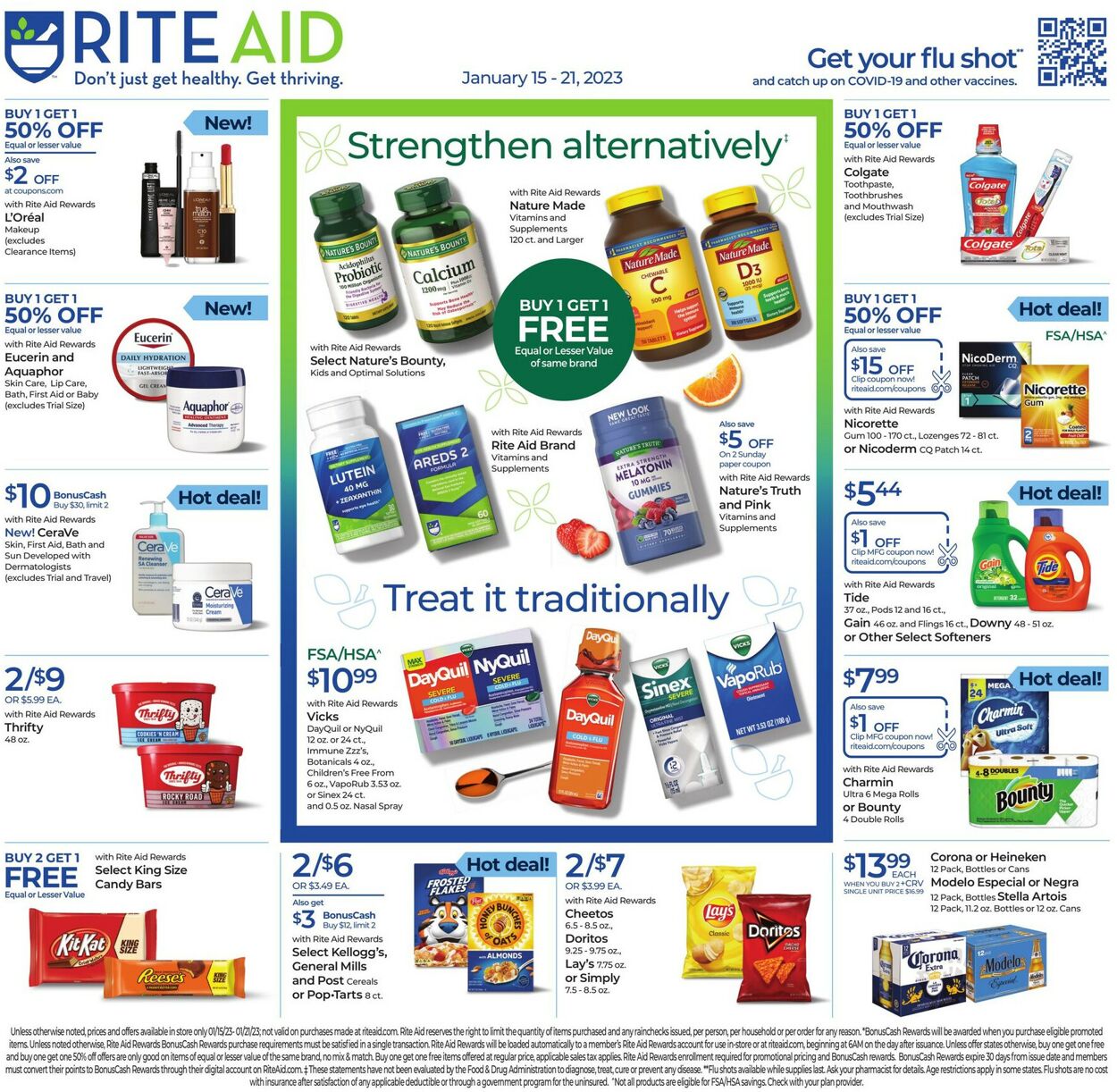 Rite Aid Weekly Ad Circular - valid 01/15-01/21/2023