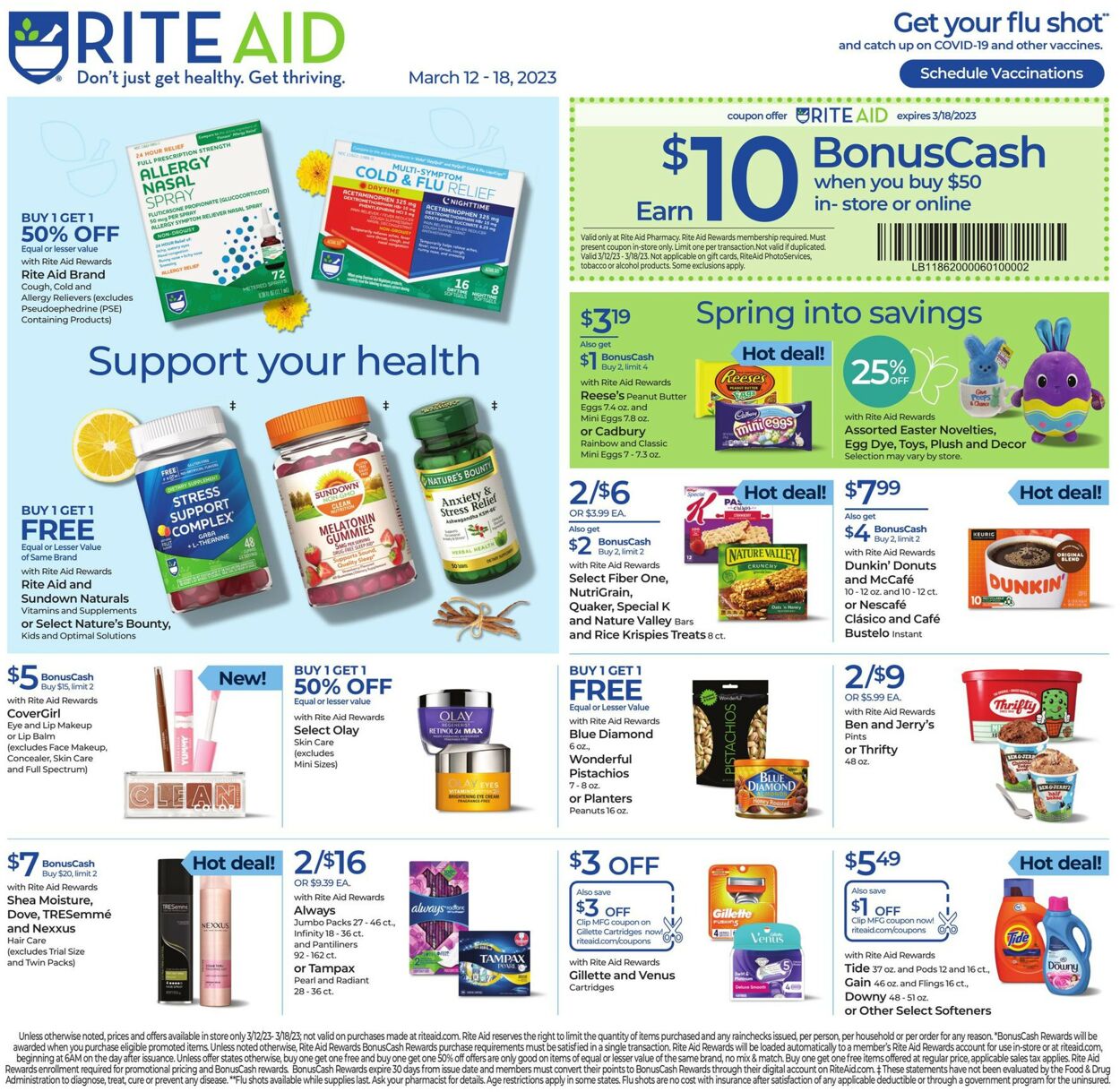 Rite Aid Weekly Ad Circular - valid 03/12-03/18/2023