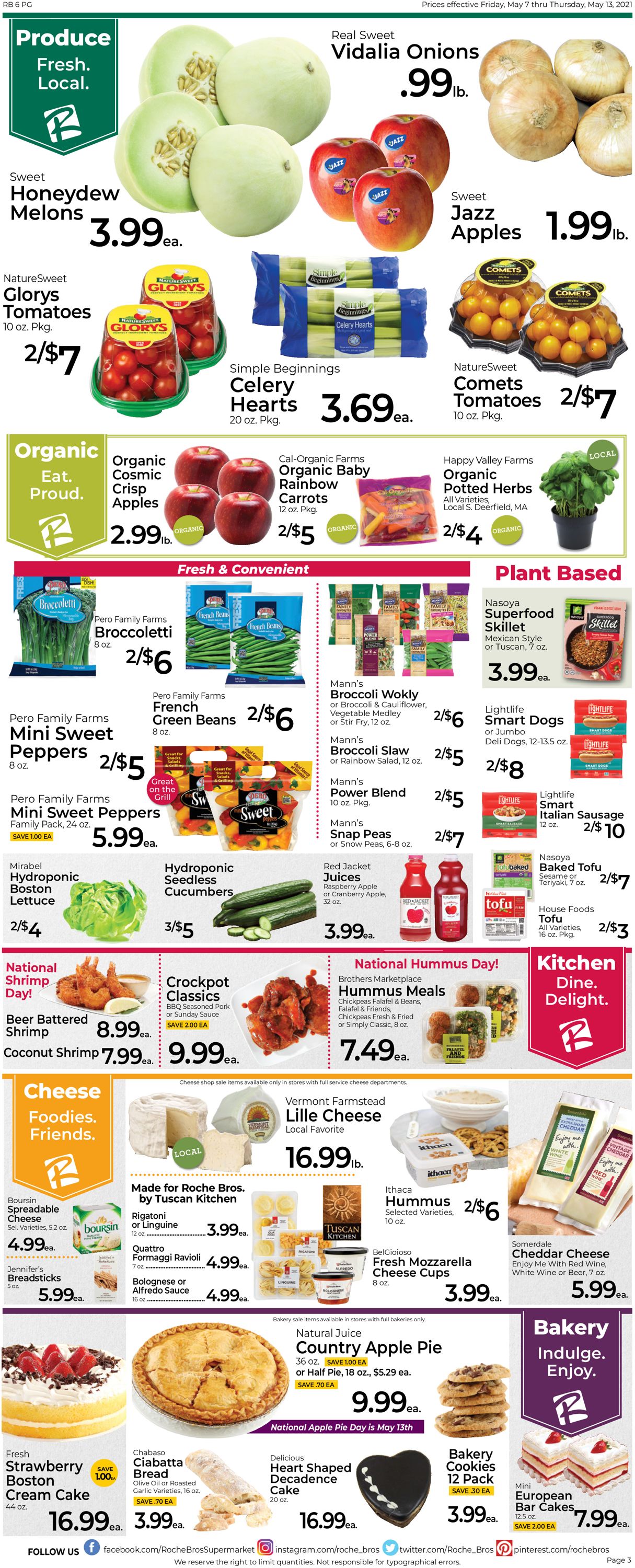 Roche Bros. Supermarkets Weekly Ad Circular - valid 05/07-05/13/2021 (Page 3)
