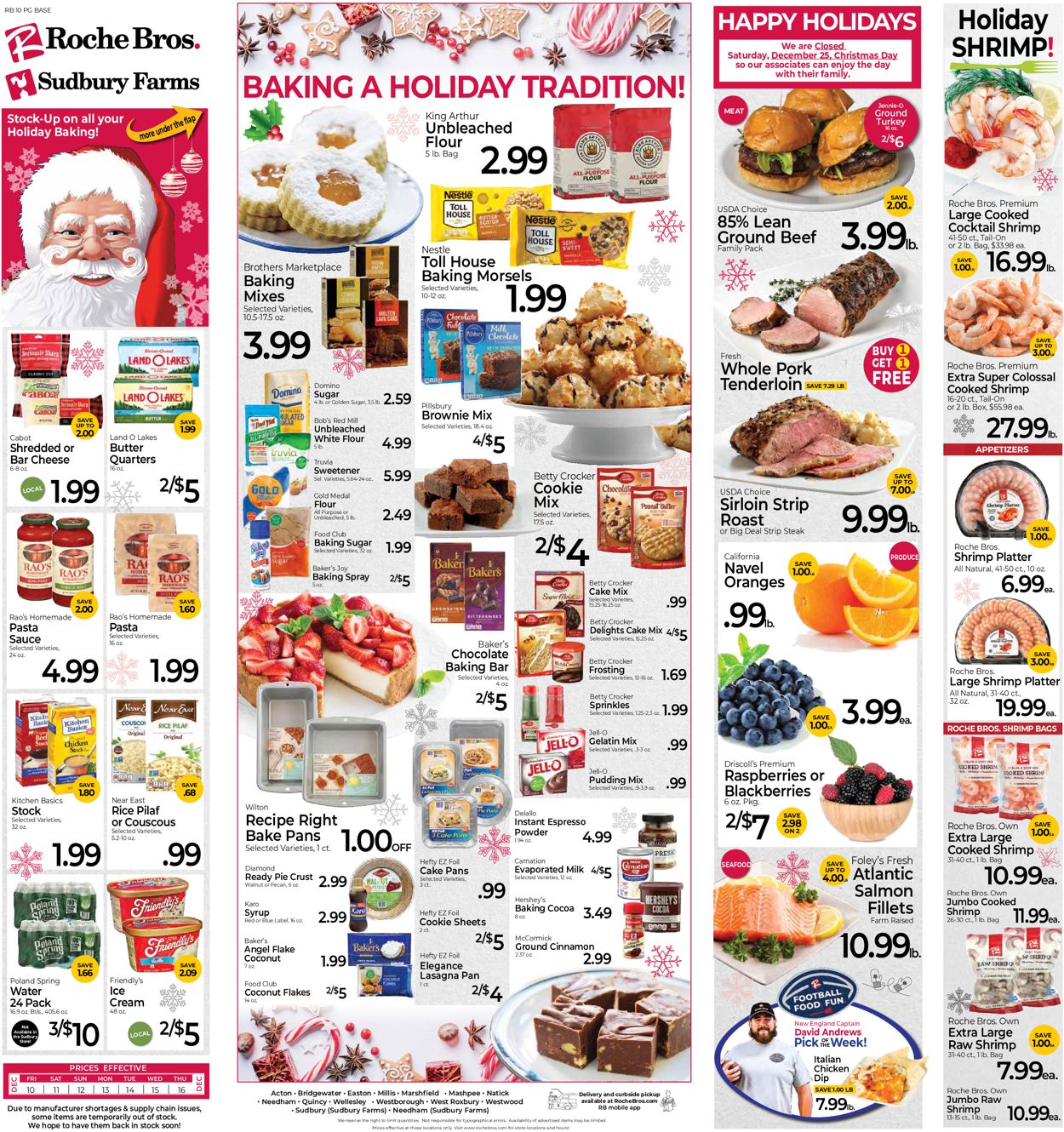 Roche Bros. Supermarkets HOLIDAY 2021 Weekly Ad Circular - valid 12/10-12/16/2021