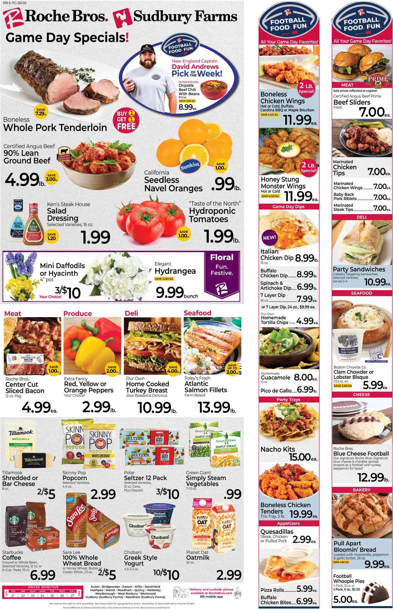 Roche Bros. Supermarkets Weekly Ad Circular - valid 01/21-01/27/2022