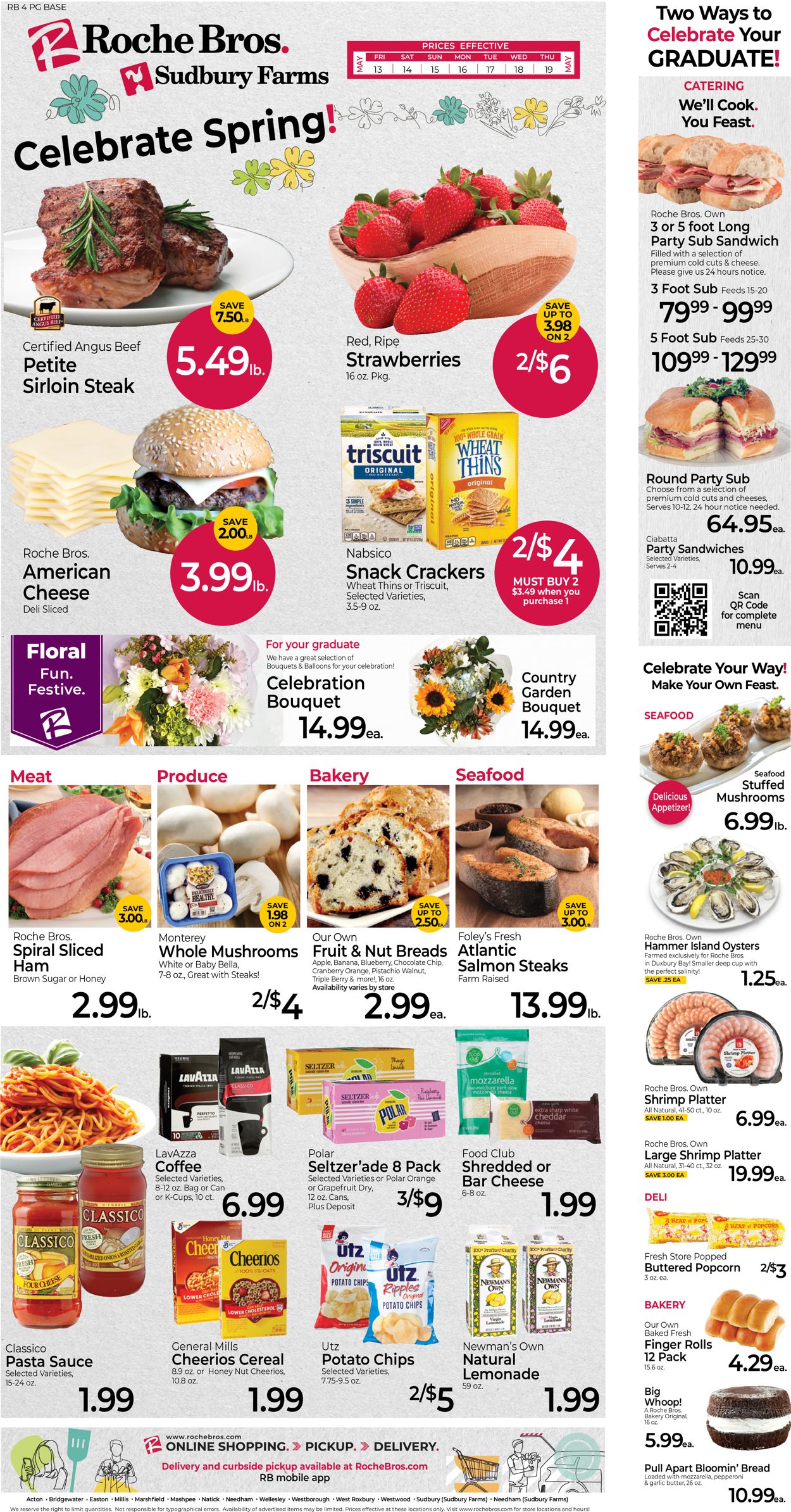 Roche Bros. Supermarkets Weekly Ad Circular - valid 05/13-05/19/2022