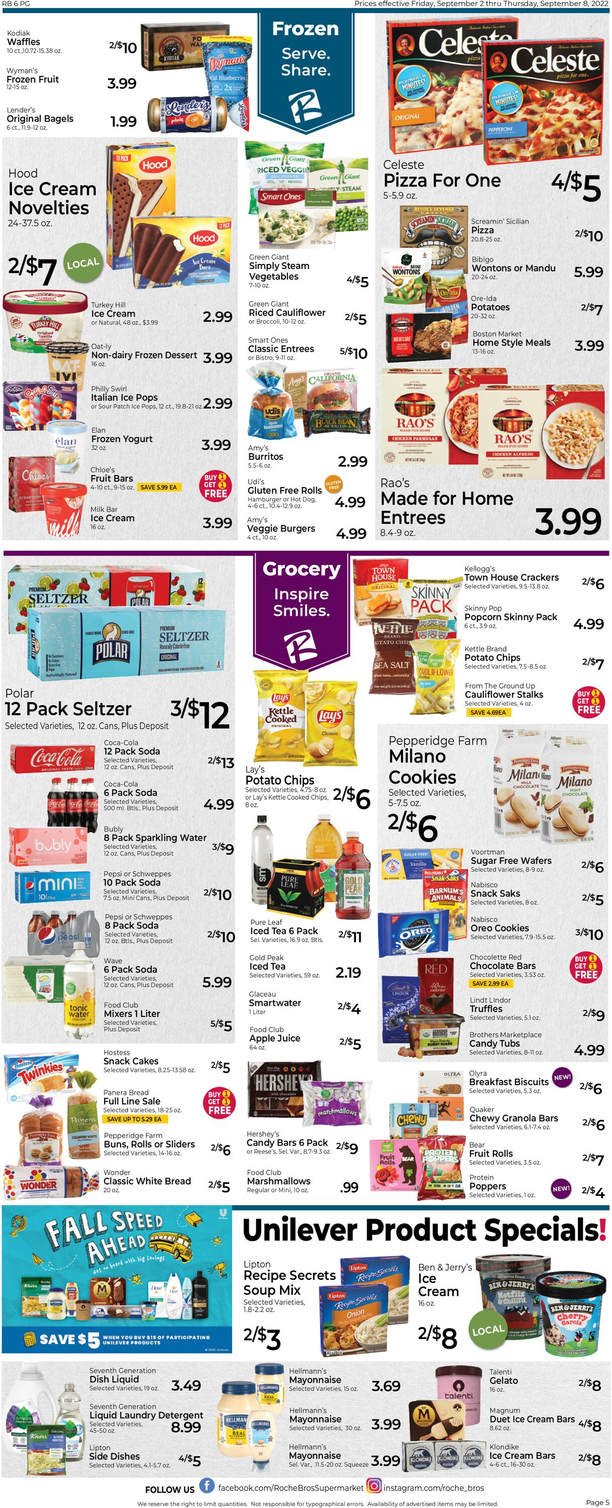 Roche Bros. Supermarkets Weekly Ad Circular - valid 09/02-09/08/2022 (Page 5)