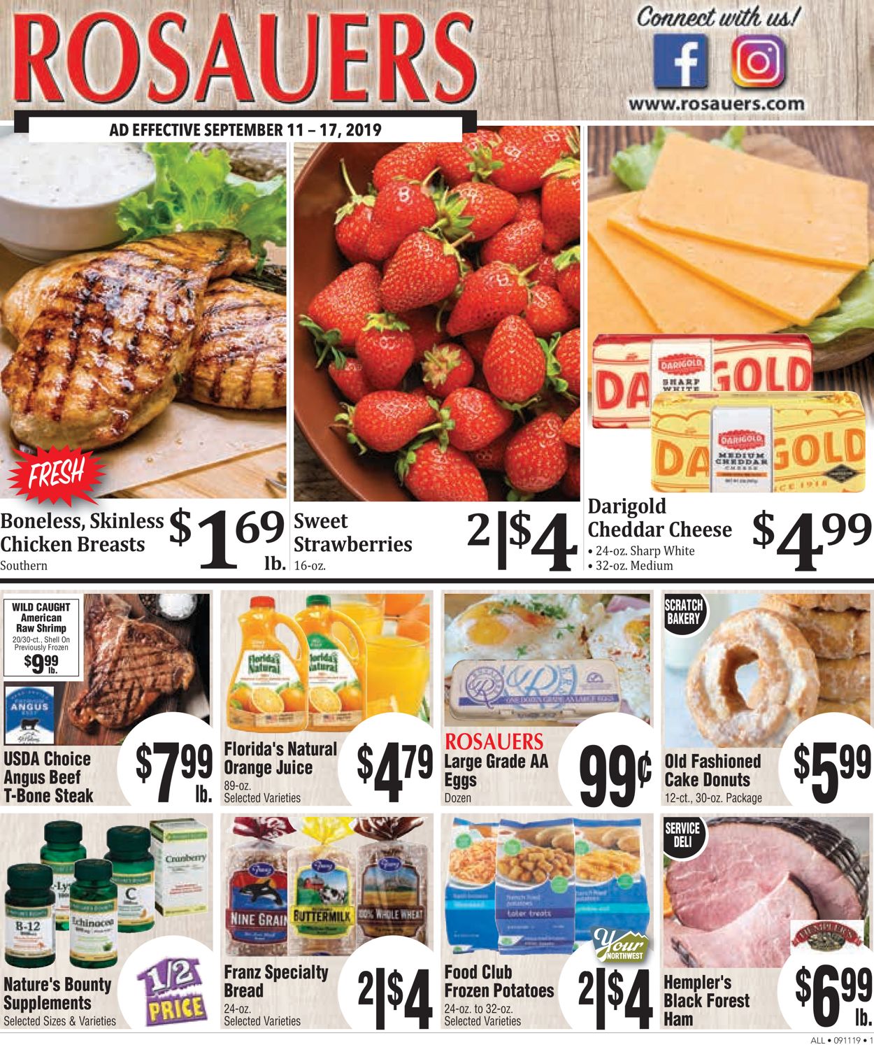 Rosauers Weekly Ad Circular - valid 09/11-09/17/2019