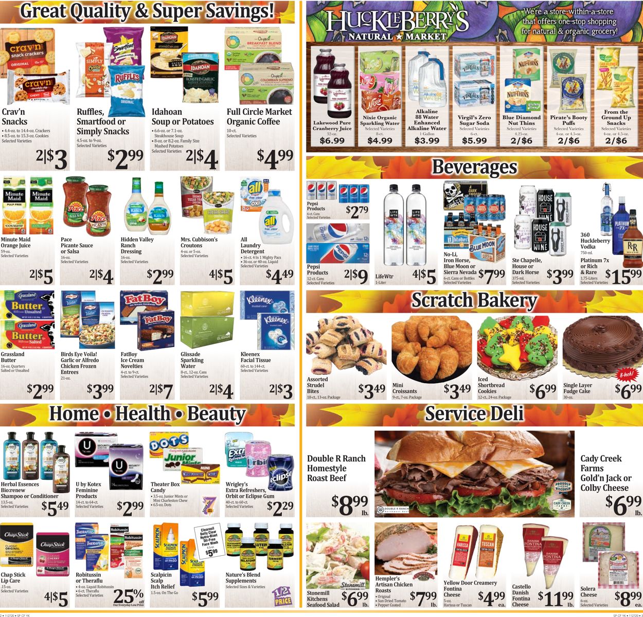 Rosauers Fall Sale 2020 Weekly Ad Circular - valid 11/28-12/01/2020 (Page 2)