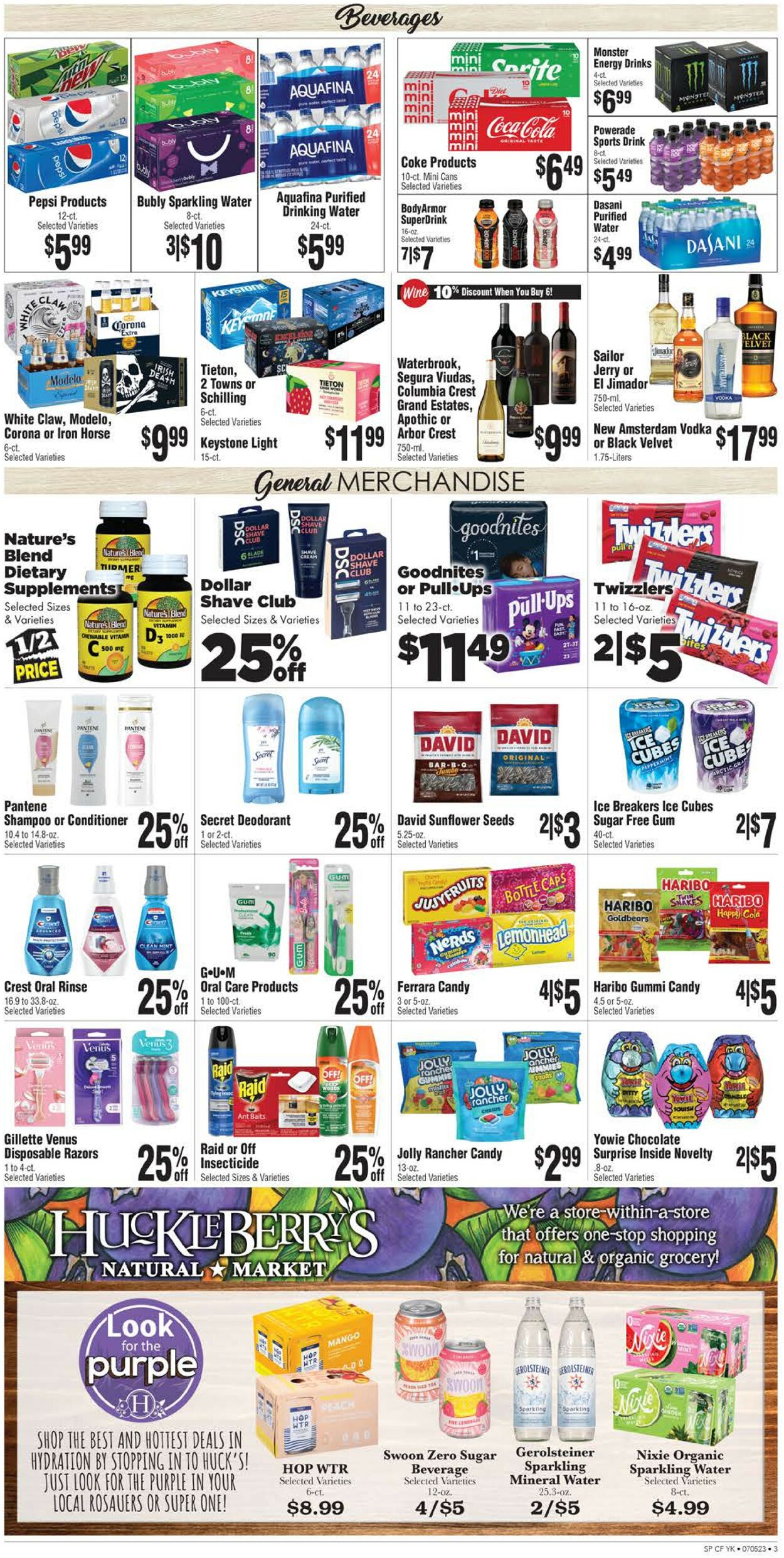 Rosauers Weekly Ad Circular - valid 07/05-07/12/2023 (Page 3)