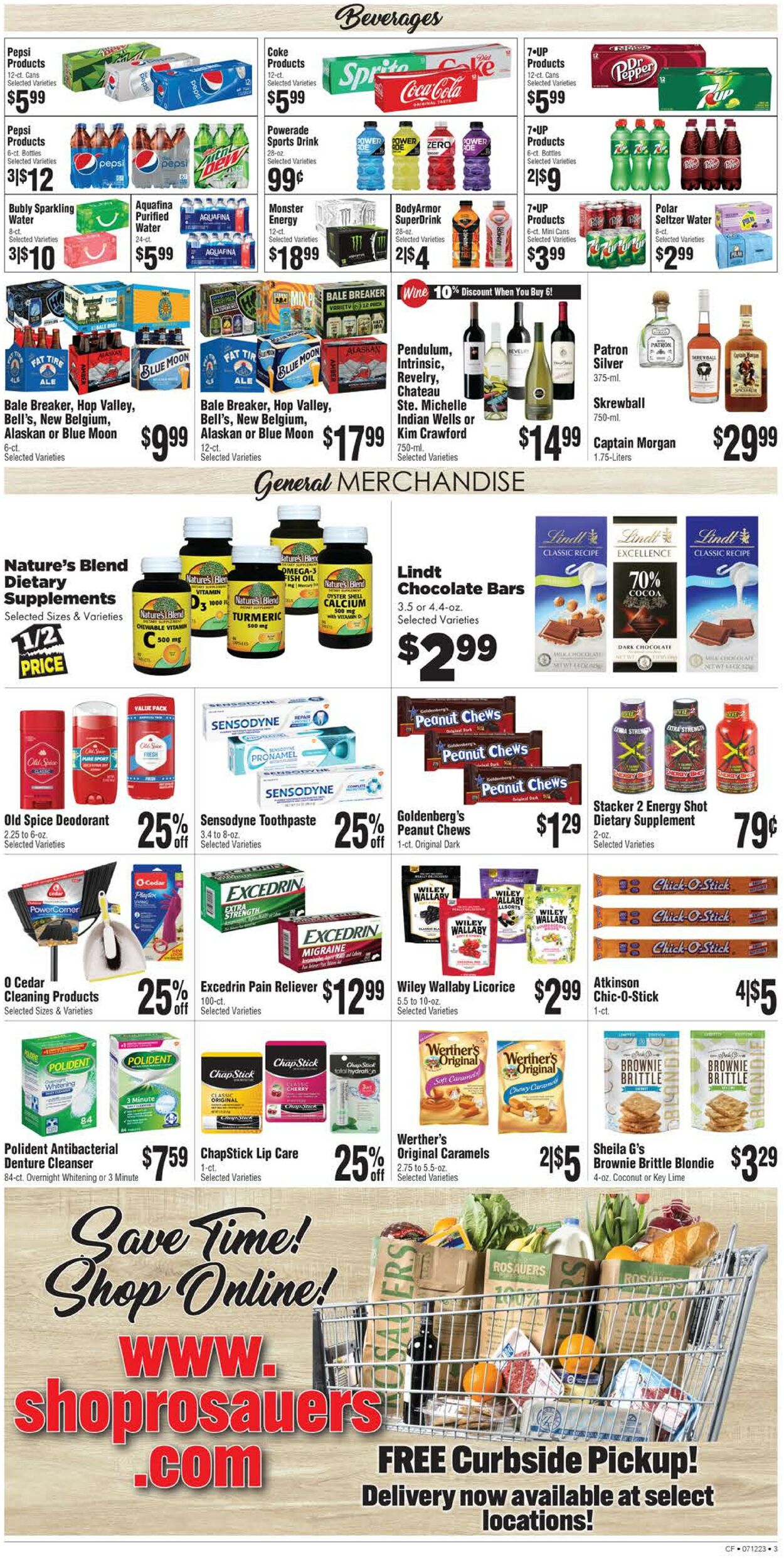 Rosauers Weekly Ad Circular - valid 07/12-07/19/2023 (Page 4)
