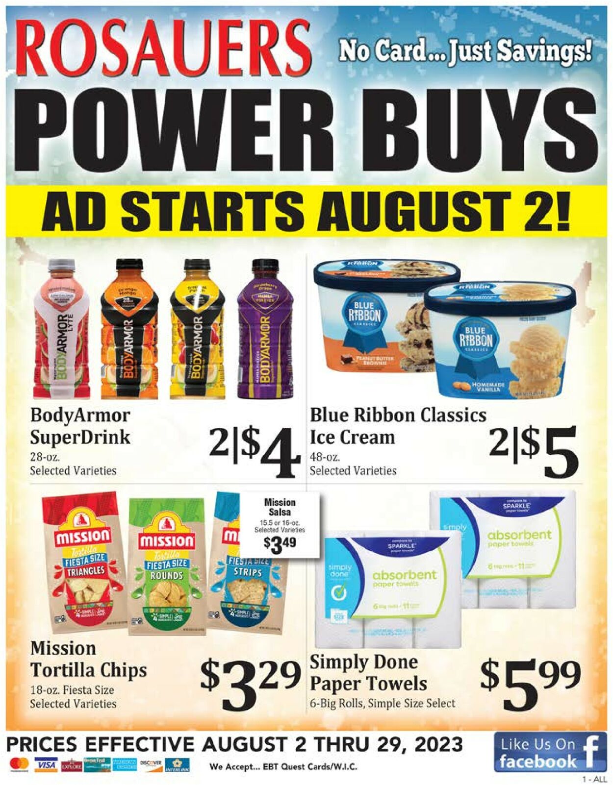 Rosauers Weekly Ad Circular - valid 08/02-08/09/2023