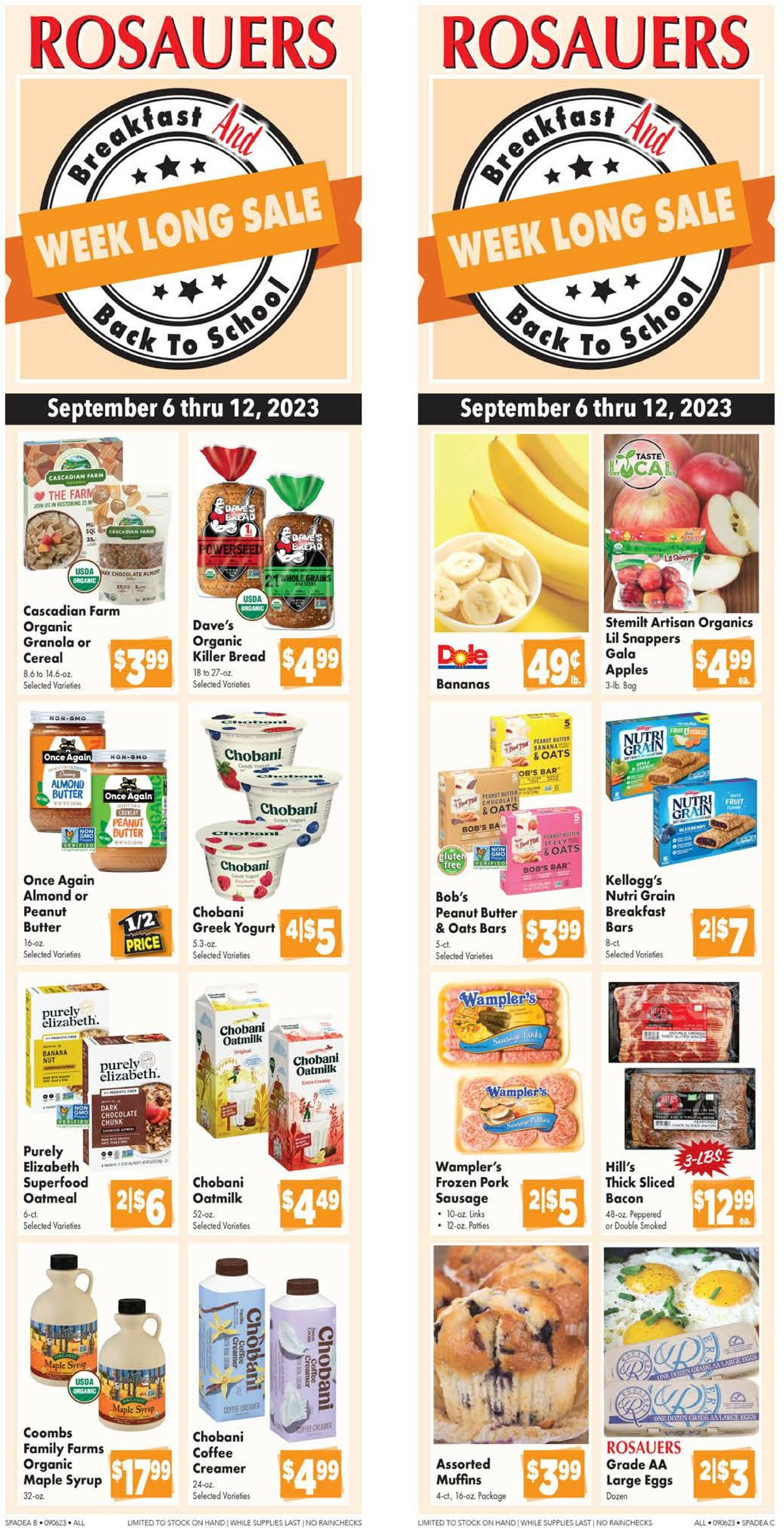 Rosauers Weekly Ad Circular - valid 09/06-09/13/2023 (Page 3)