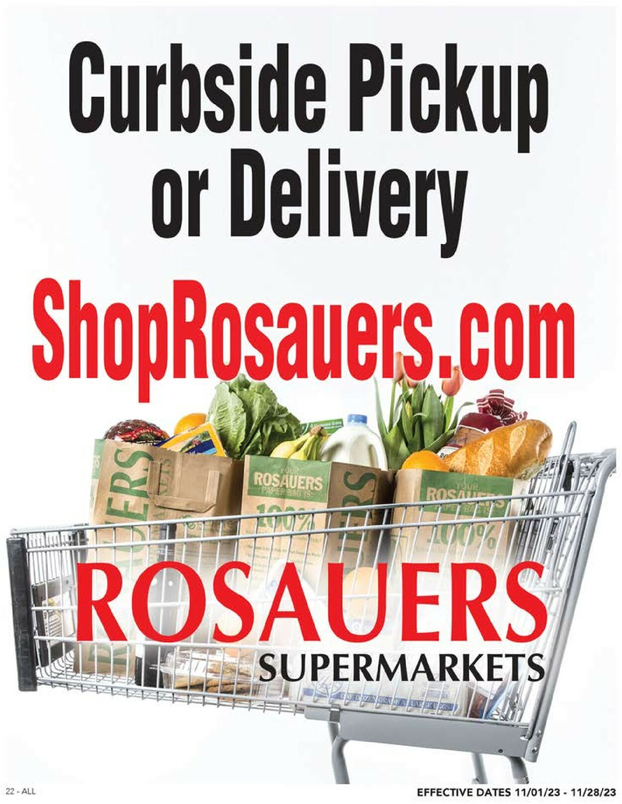 Rosauers Weekly Ad Circular - valid 11/01-11/08/2023 (Page 22)
