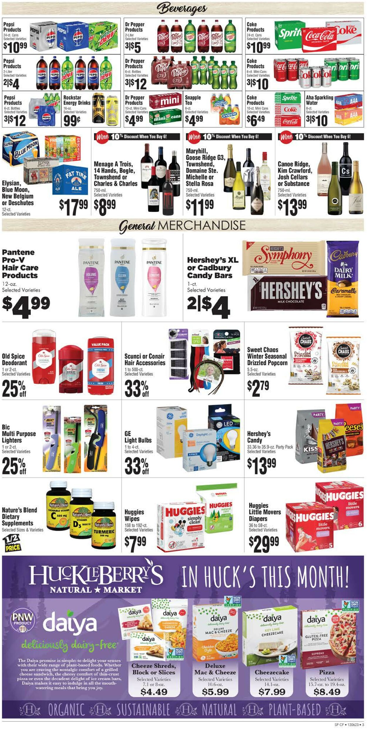 Rosauers Weekly Ad Circular - valid 12/06-12/13/2023 (Page 3)