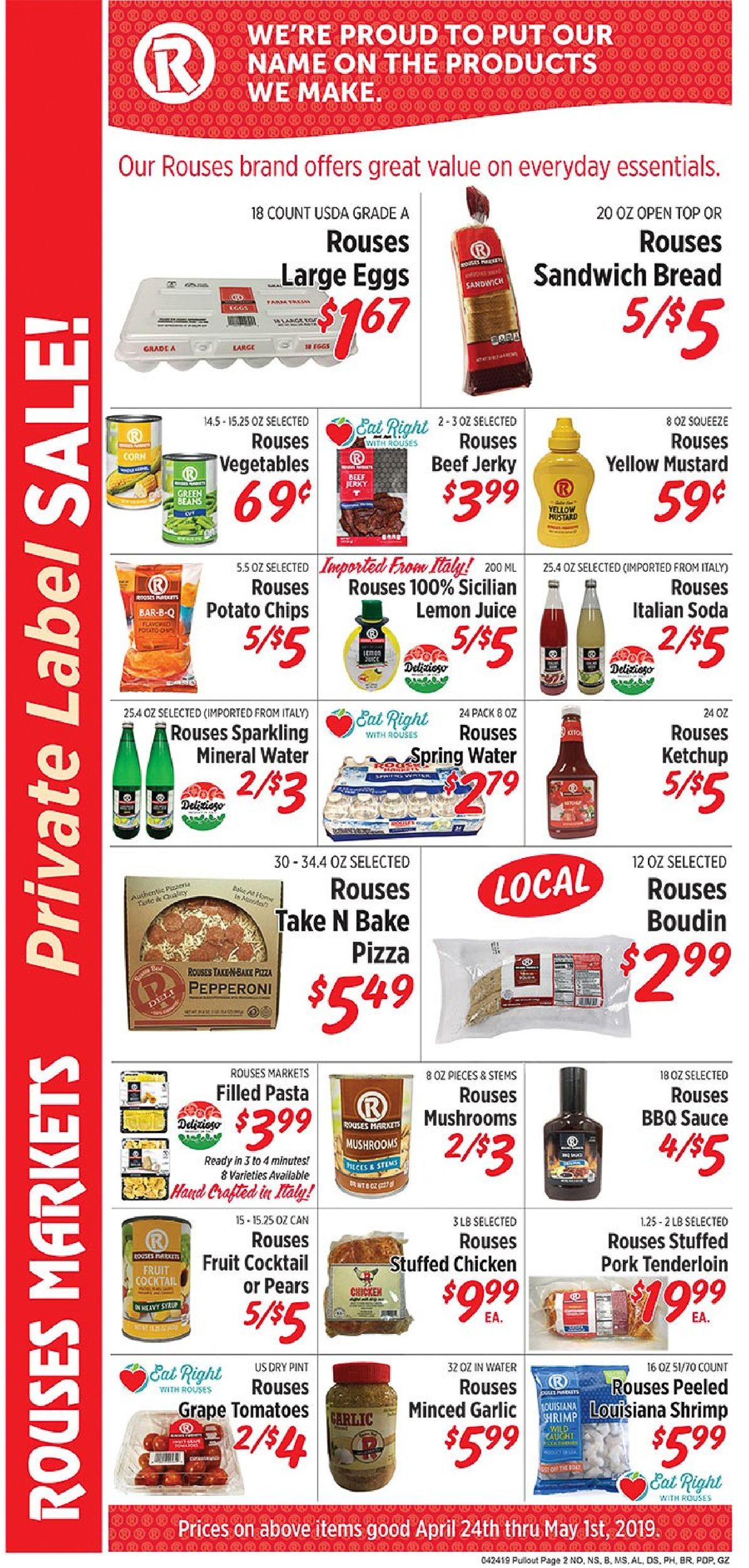 Rouses Weekly Ad Circular - valid 04/24-05/01/2019 (Page 3)