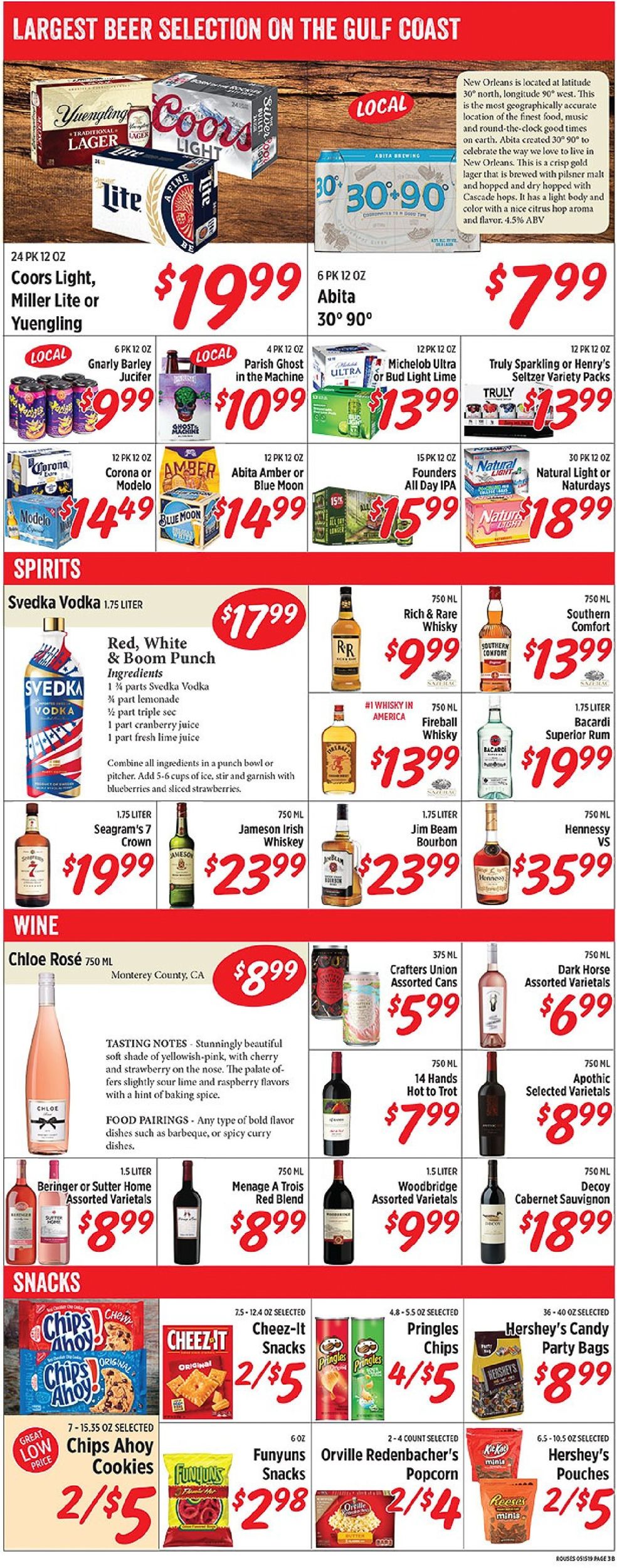 Rouses Weekly Ad Circular - valid 05/15-05/22/2019 (Page 3)