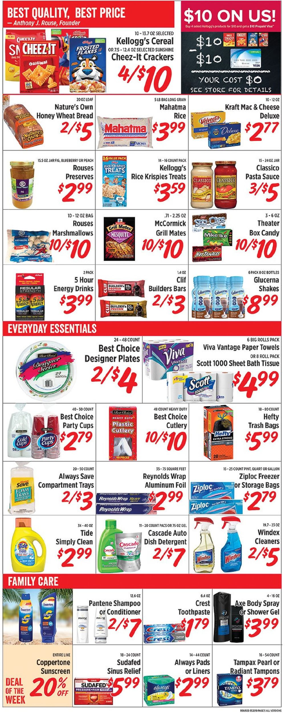 Rouses Weekly Ad Circular - valid 05/22-05/29/2019 (Page 7)