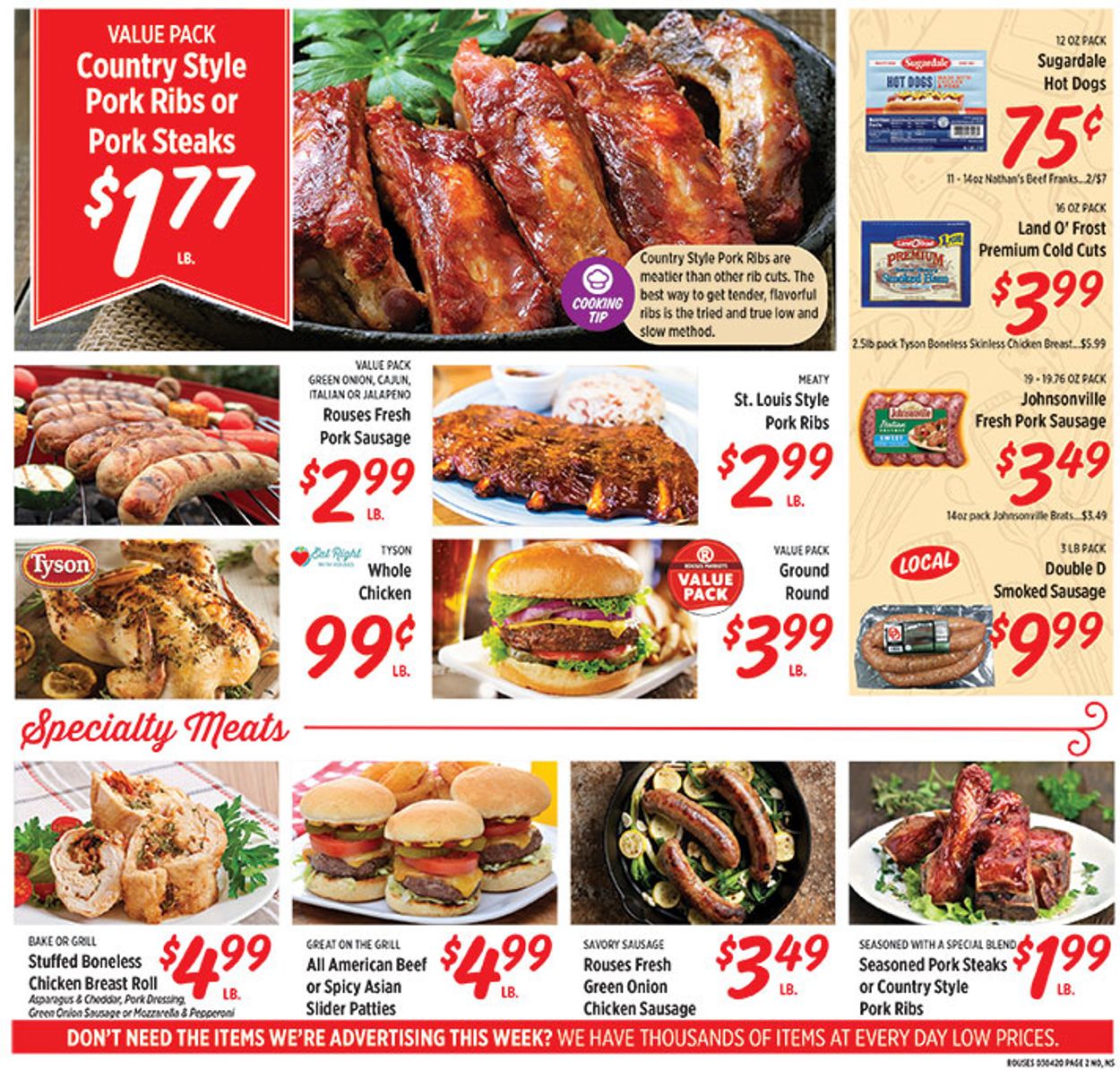 Rouses Weekly Ad Circular - valid 03/04-03/11/2020 (Page 2)