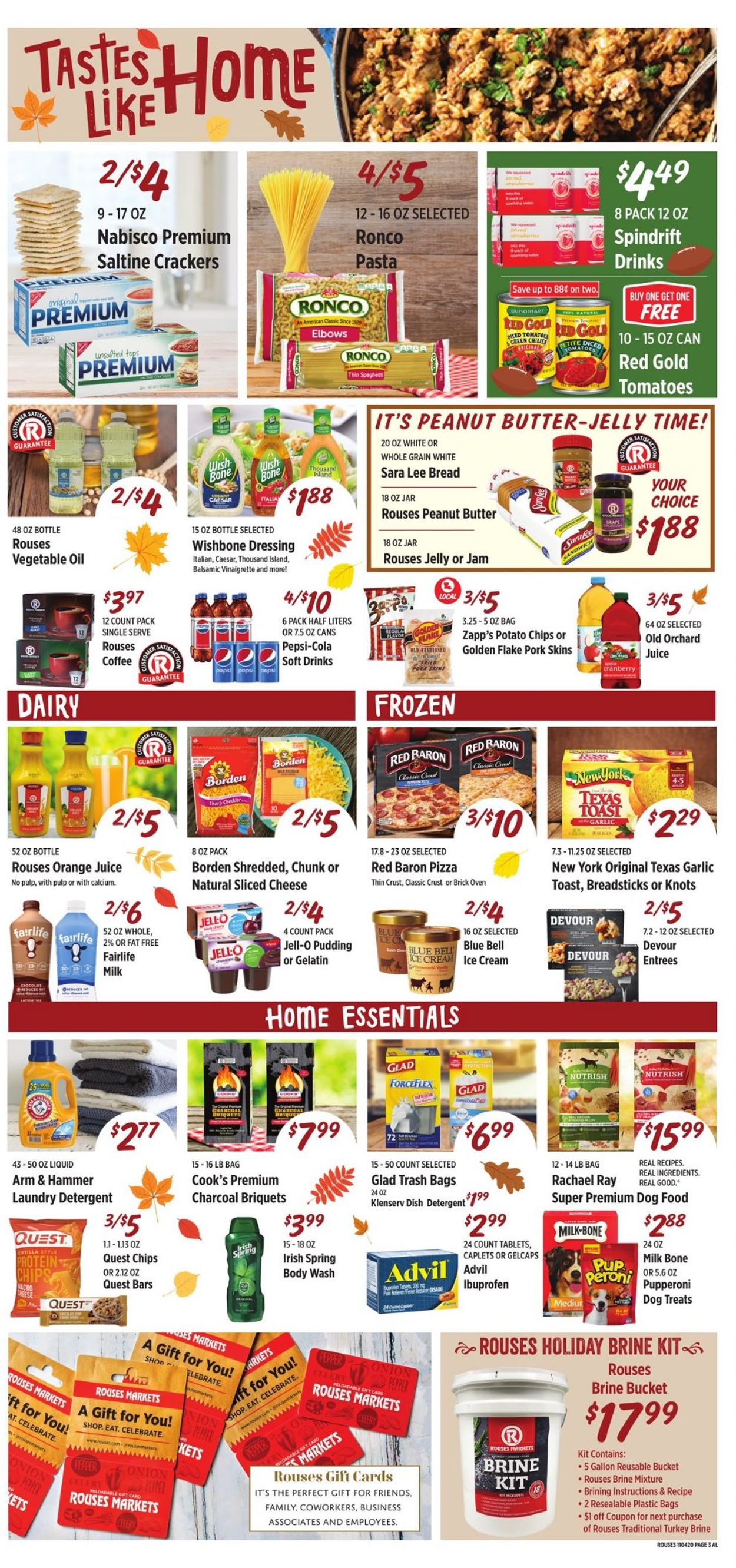 Rouses Weekly Ad Circular - valid 11/04-11/11/2020 (Page 3)
