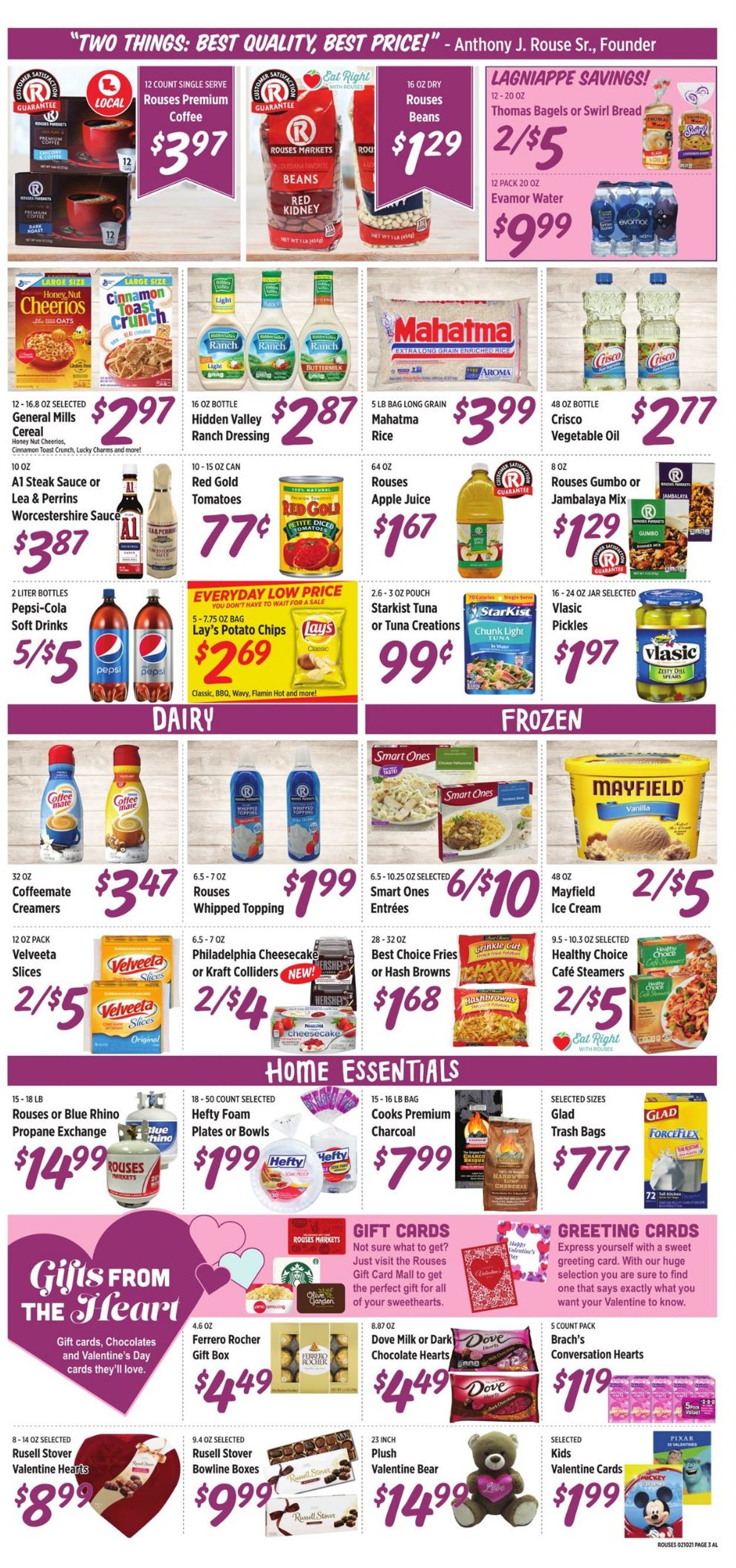 Rouses Weekly Ad Circular - valid 02/10-02/17/2021 (Page 3)
