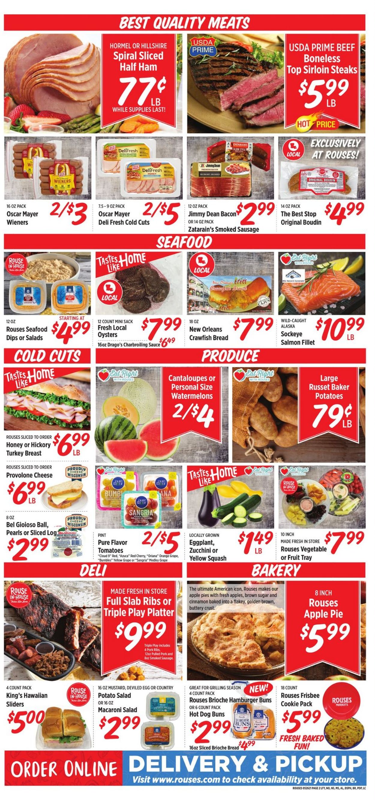 Rouses Weekly Ad Circular - valid 05/26-06/02/2021 (Page 2)