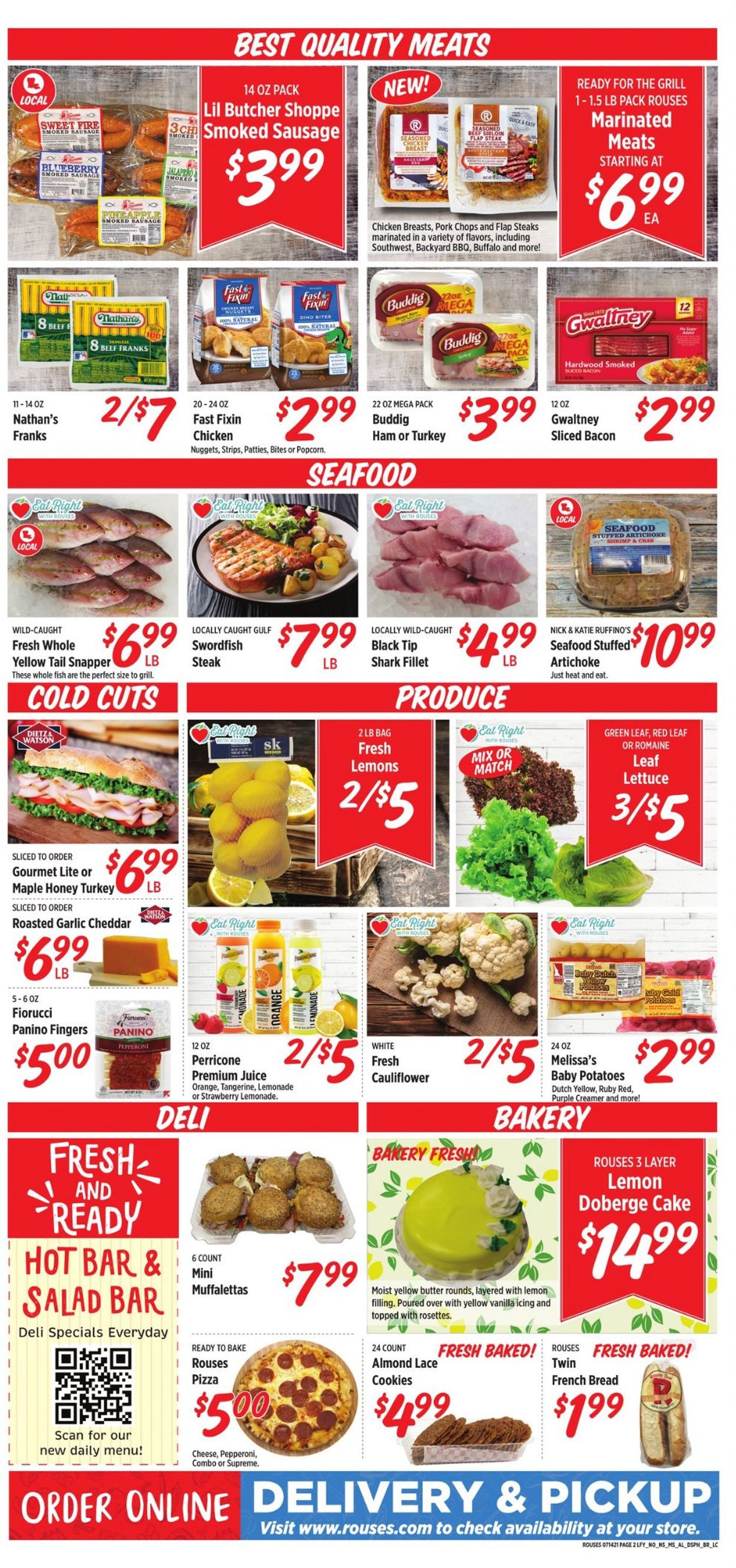 Rouses Weekly Ad Circular - valid 07/14-07/21/2021 (Page 4)