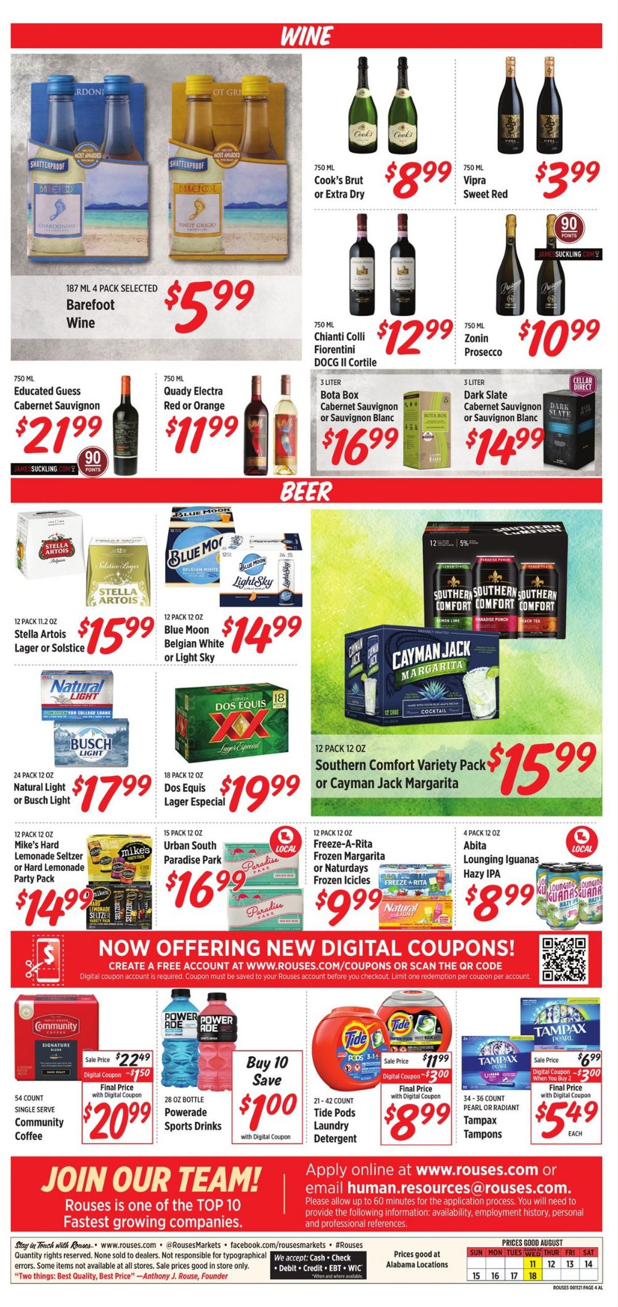 Rouses Weekly Ad Circular - valid 08/11-08/18/2021 (Page 6)
