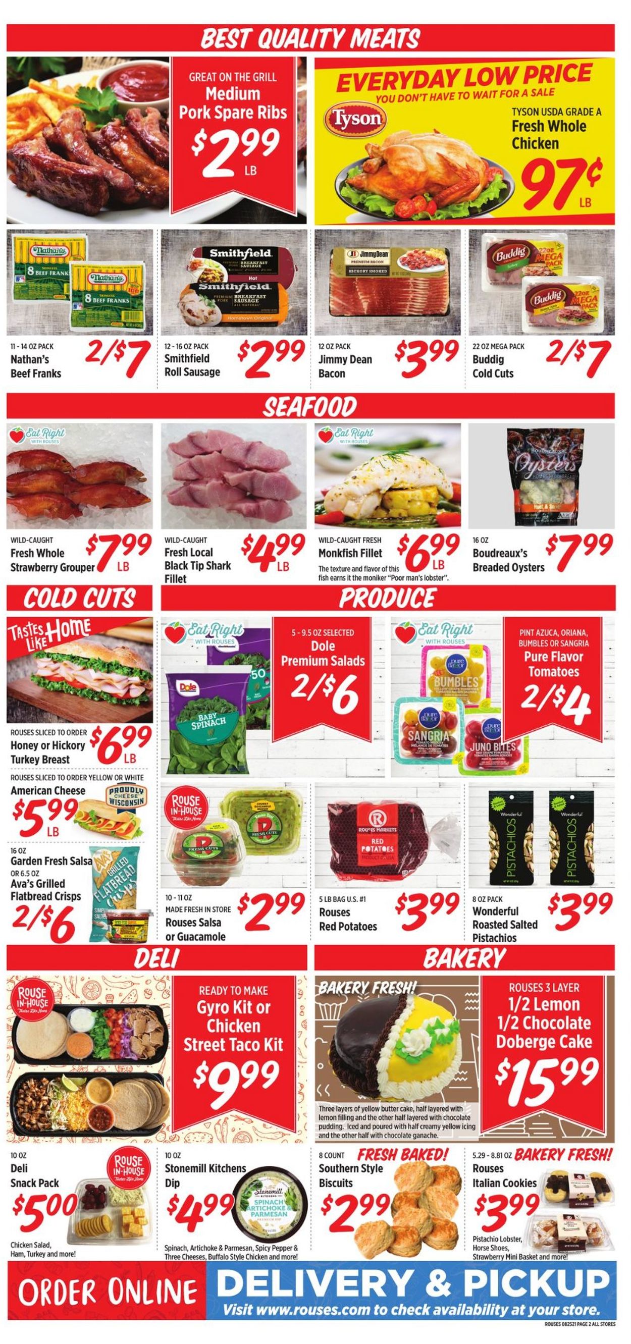 Rouses Weekly Ad Circular - valid 08/25-09/01/2021 (Page 4)
