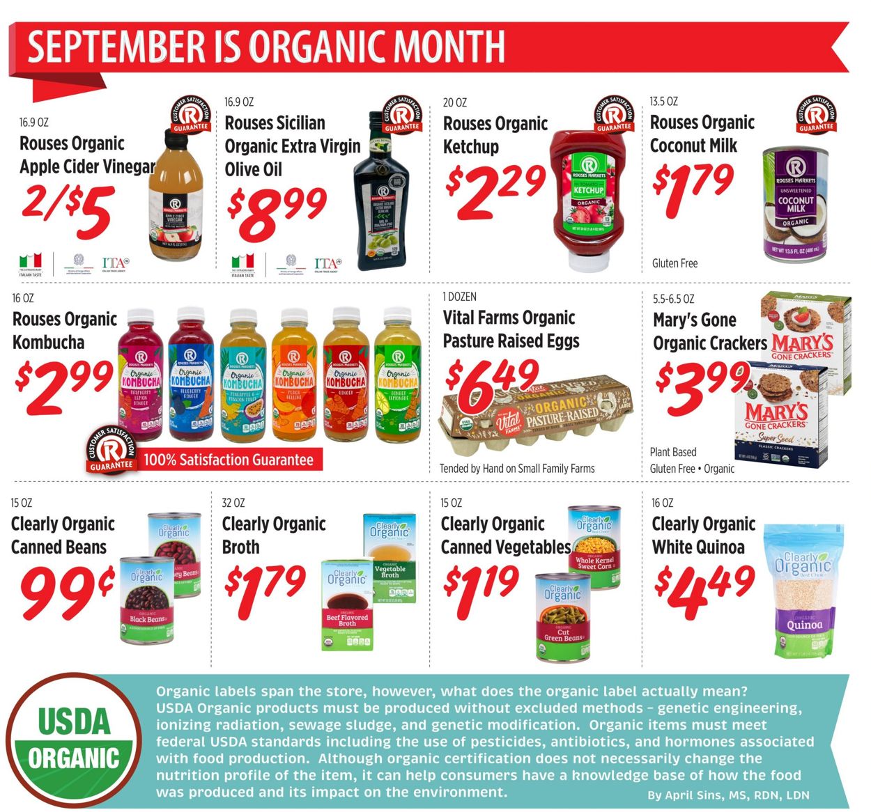 Rouses Weekly Ad Circular - valid 09/01-09/29/2021 (Page 2)