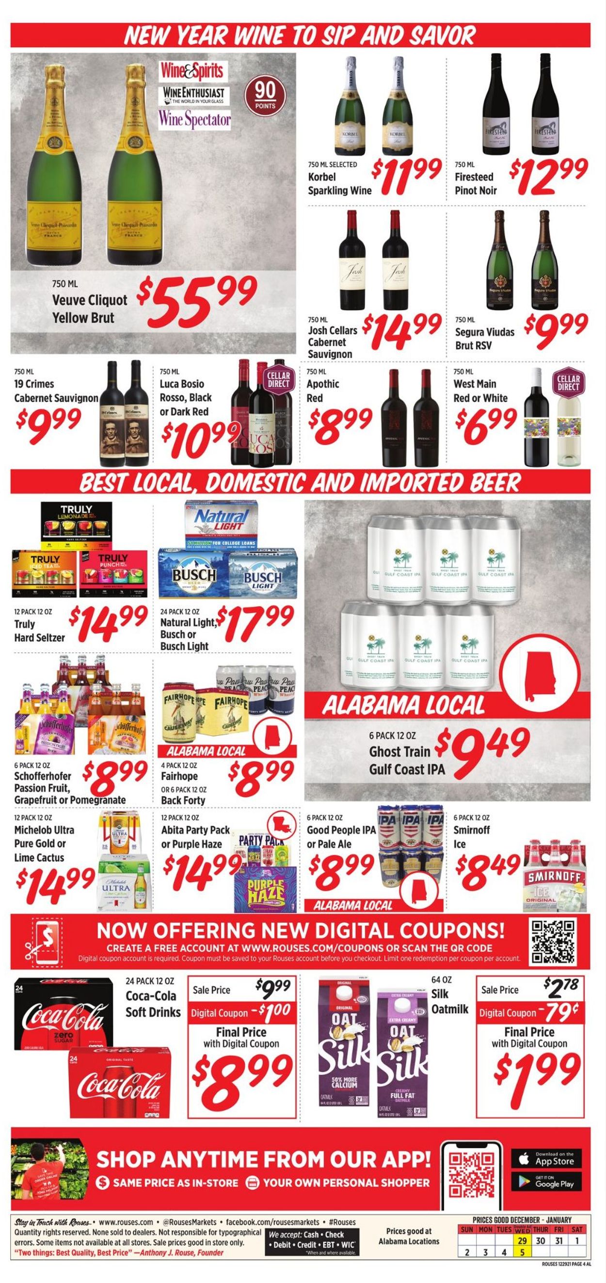 Rouses Weekly Ad Circular - valid 12/29-01/05/2022 (Page 6)