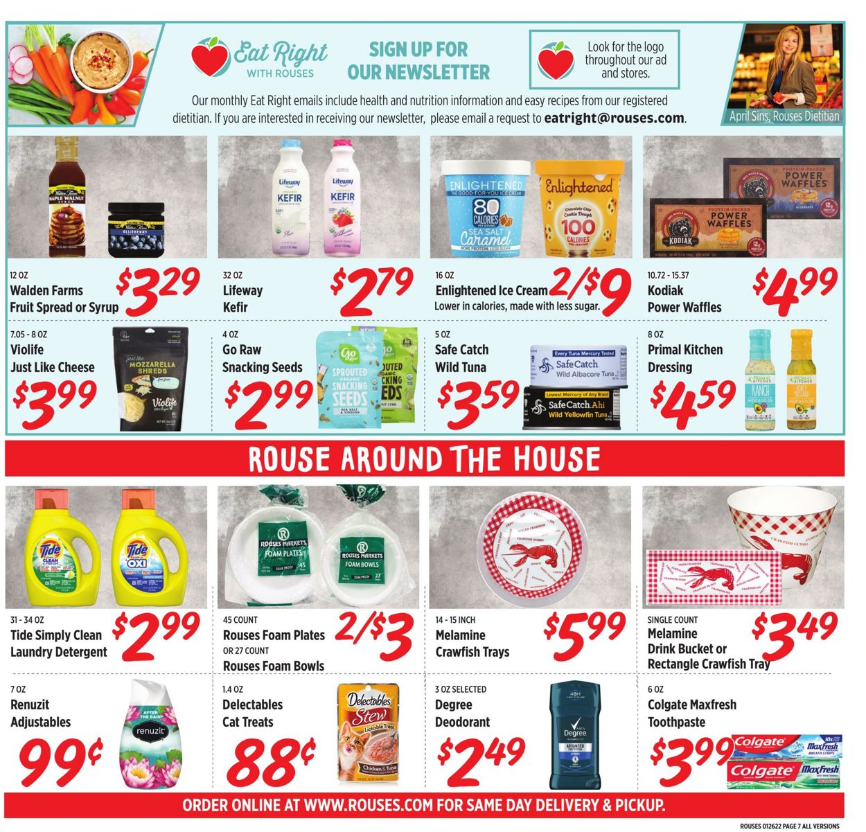 Rouses Weekly Ad Circular - valid 01/26-02/02/2022 (Page 7)