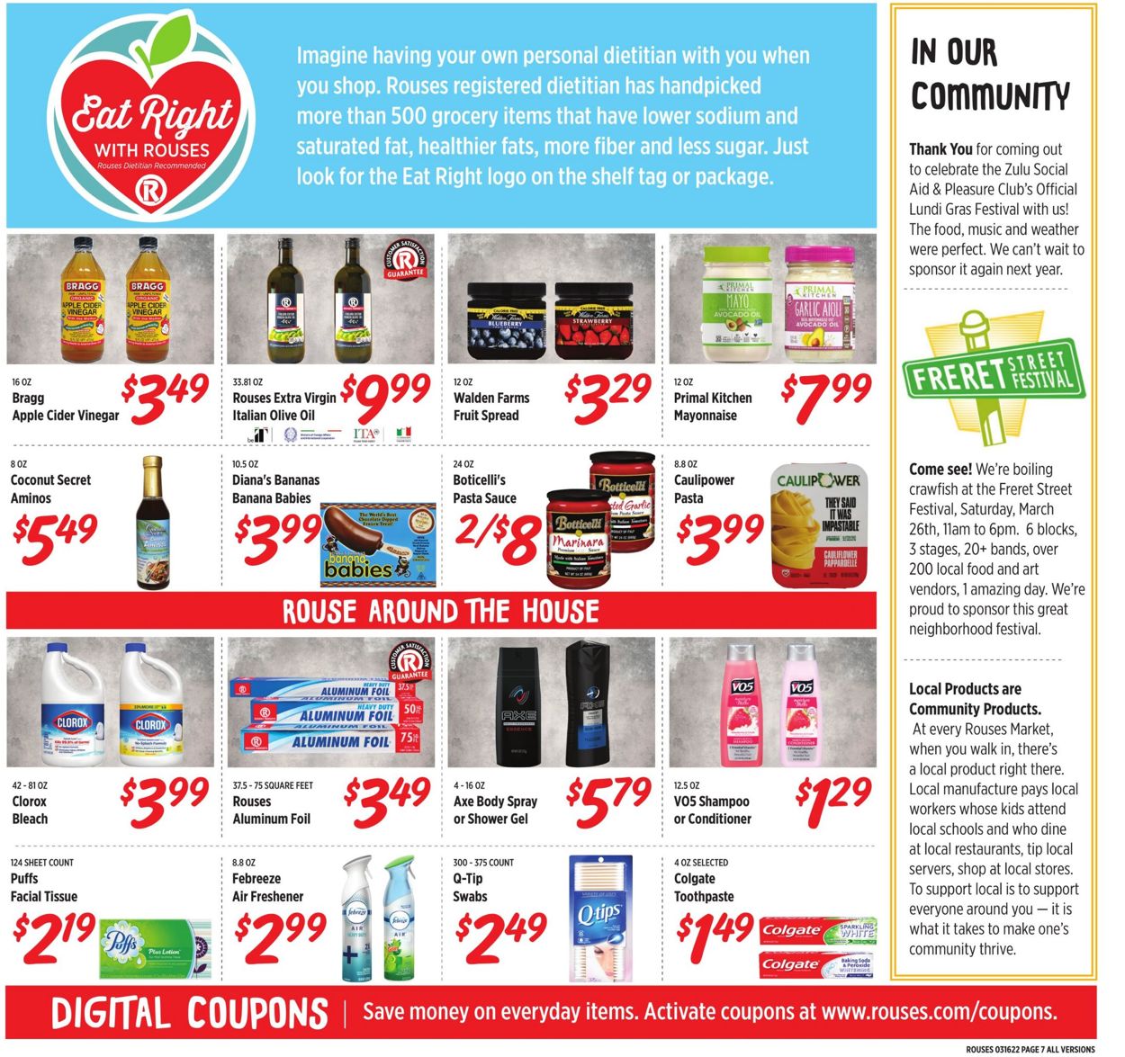 Rouses Weekly Ad Circular - valid 03/16-03/23/2022 (Page 11)