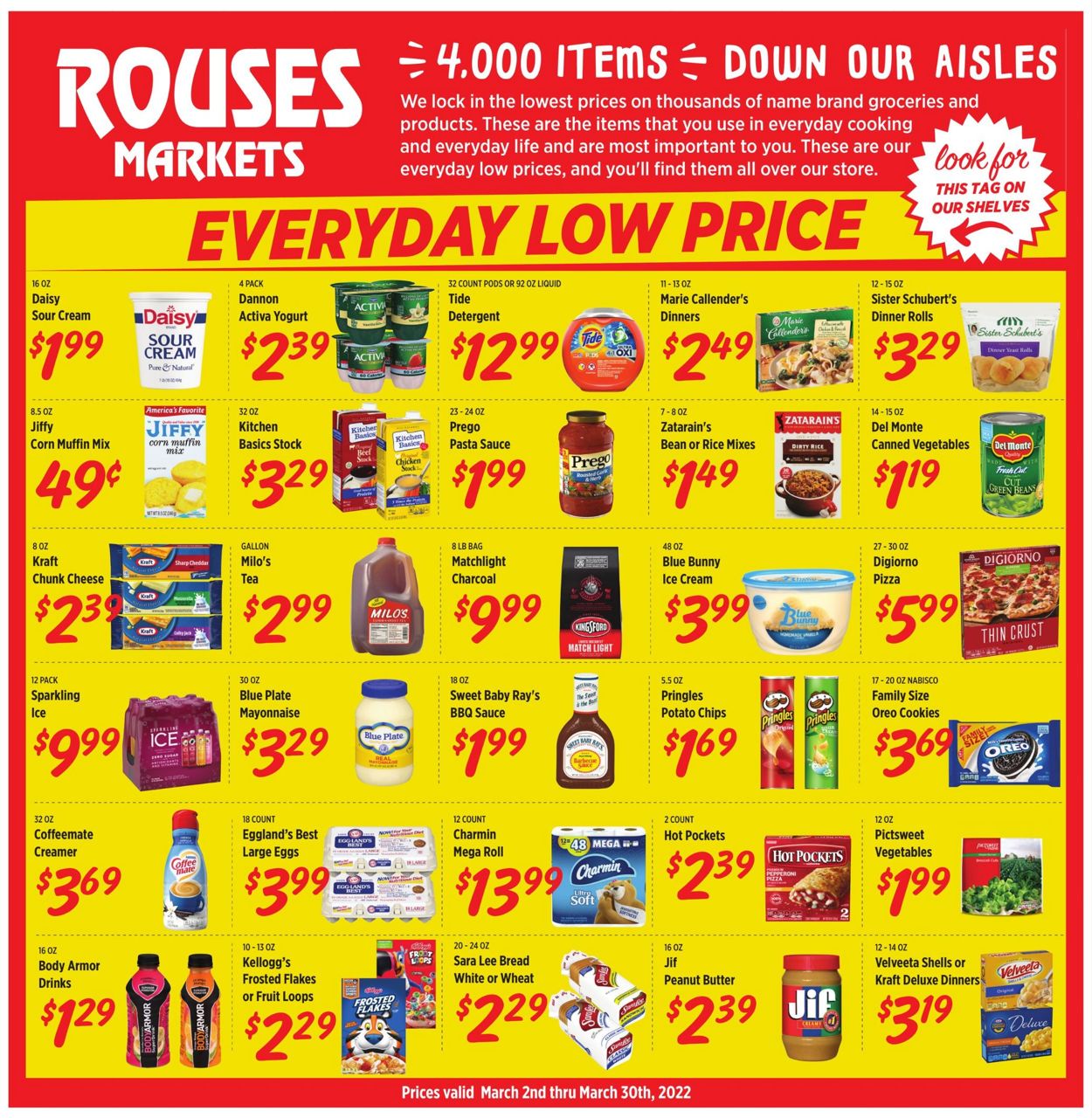 Rouses Weekly Ad Circular - valid 03/16-03/23/2022 (Page 13)