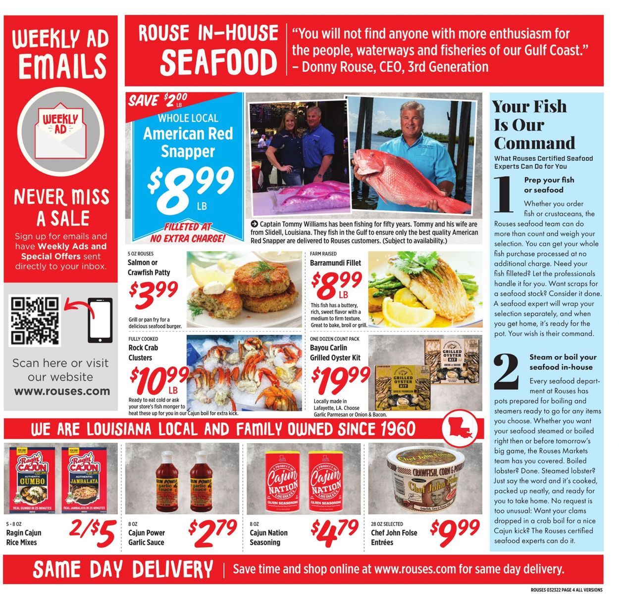 Rouses Weekly Ad Circular - valid 03/23-03/30/2022 (Page 8)