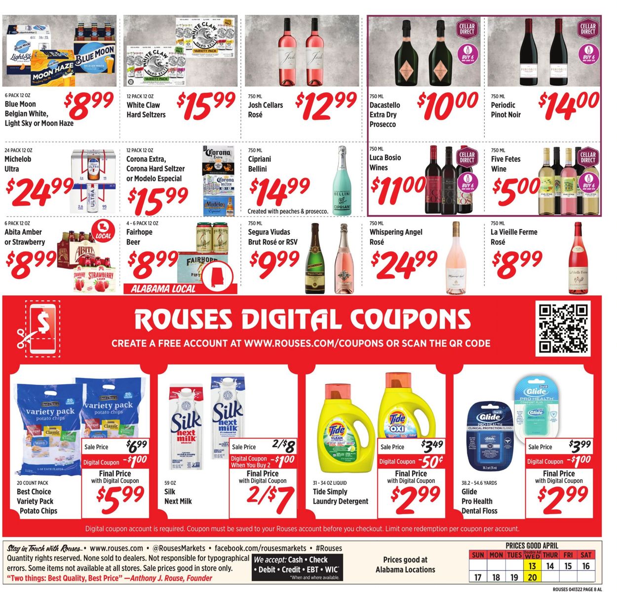Rouses EASTER 2022 Weekly Ad Circular - valid 04/13-04/20/2022 (Page 12)