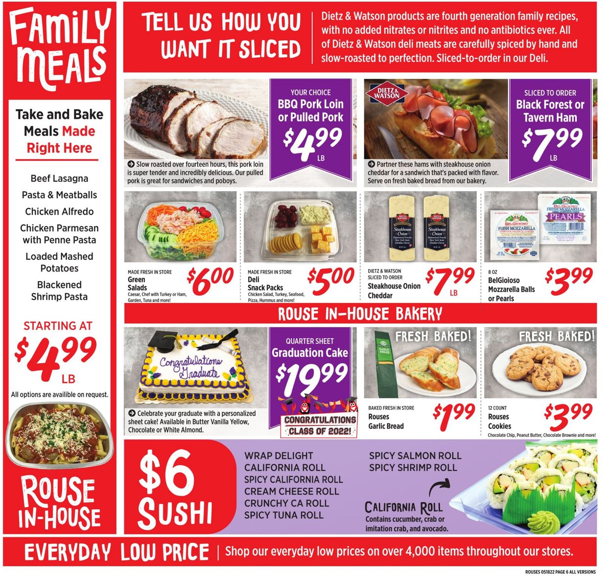 Rouses Weekly Ad Circular - valid 05/18-05/25/2022 (Page 6)