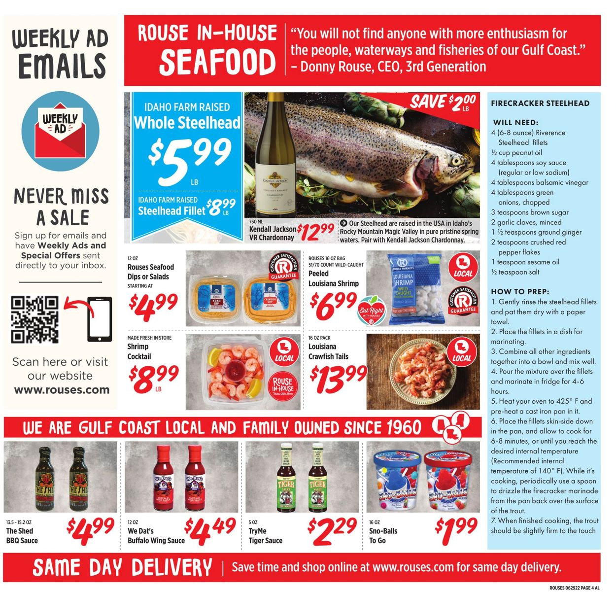 Rouses - 4th of July Sale Weekly Ad Circular - valid 06/29-07/06/2022 (Page 4)