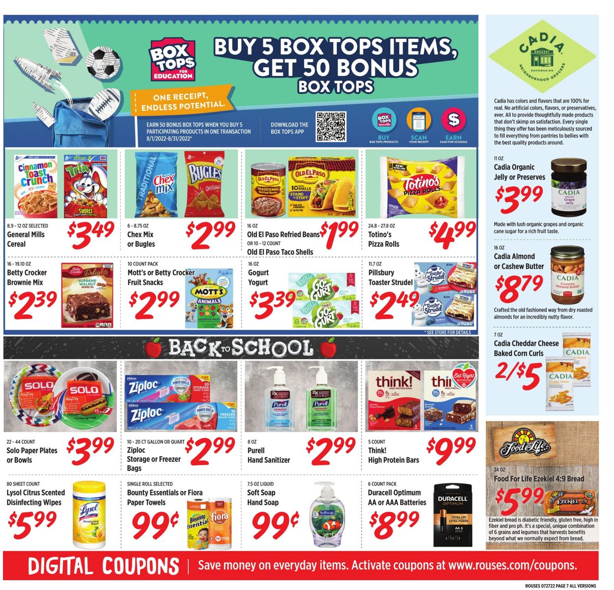 Rouses Weekly Ad Circular - valid 07/27-08/03/2022 (Page 7)