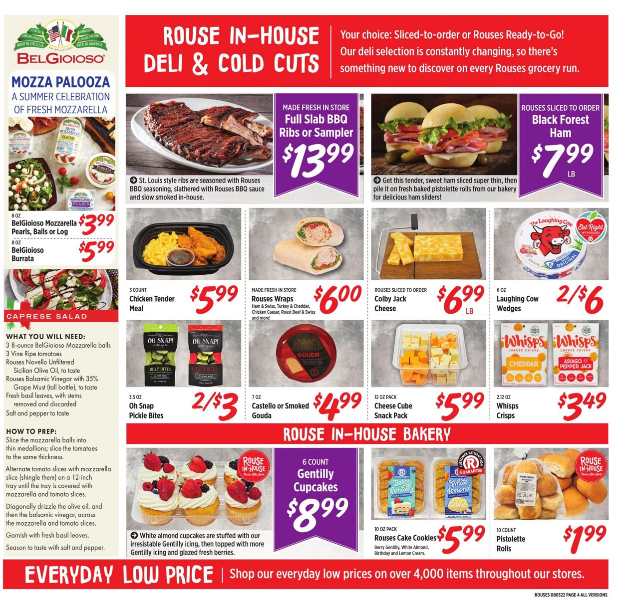 Rouses Weekly Ad Circular - valid 08/03-08/10/2022 (Page 4)