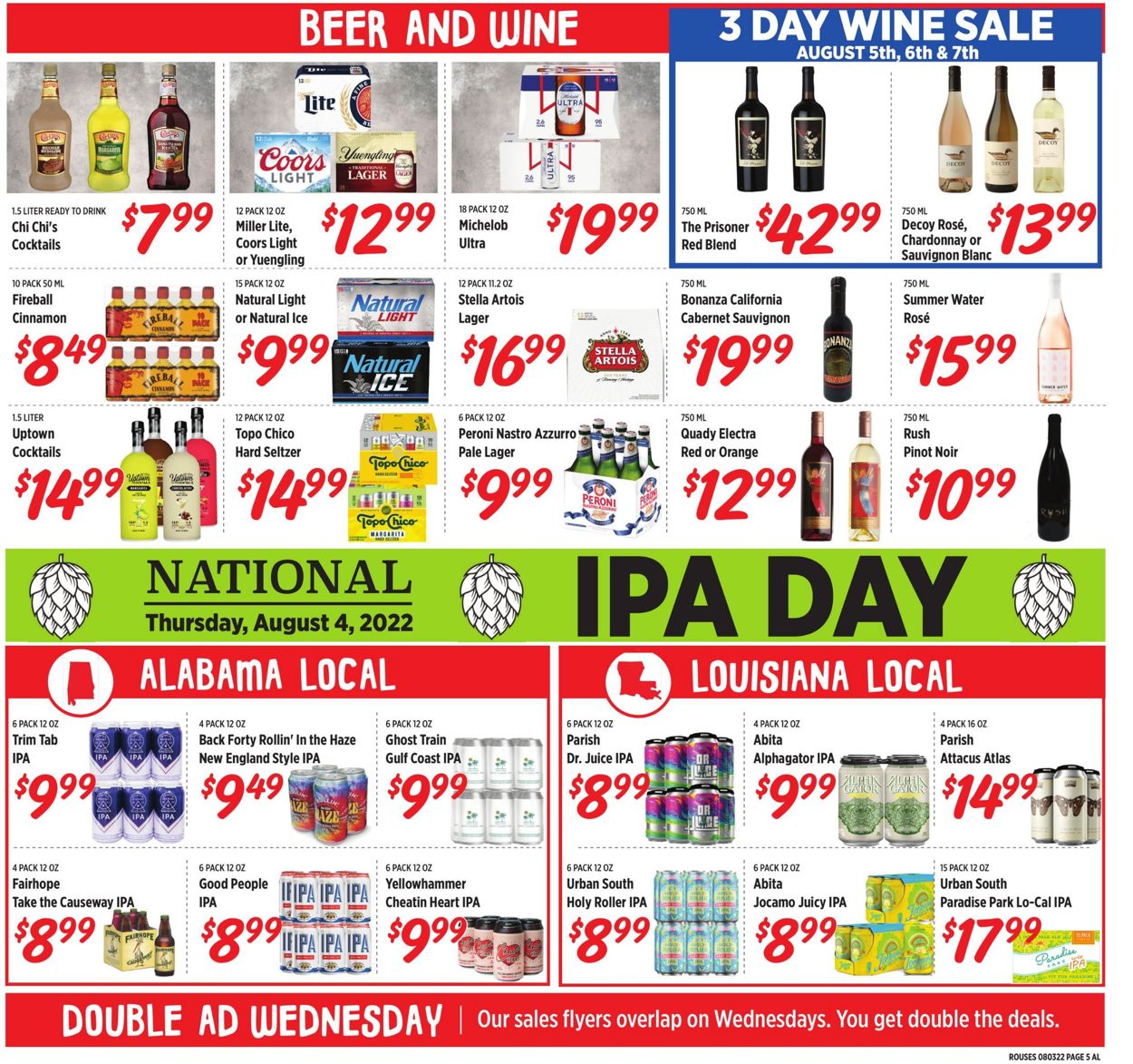 Rouses Weekly Ad Circular - valid 08/03-08/10/2022 (Page 5)