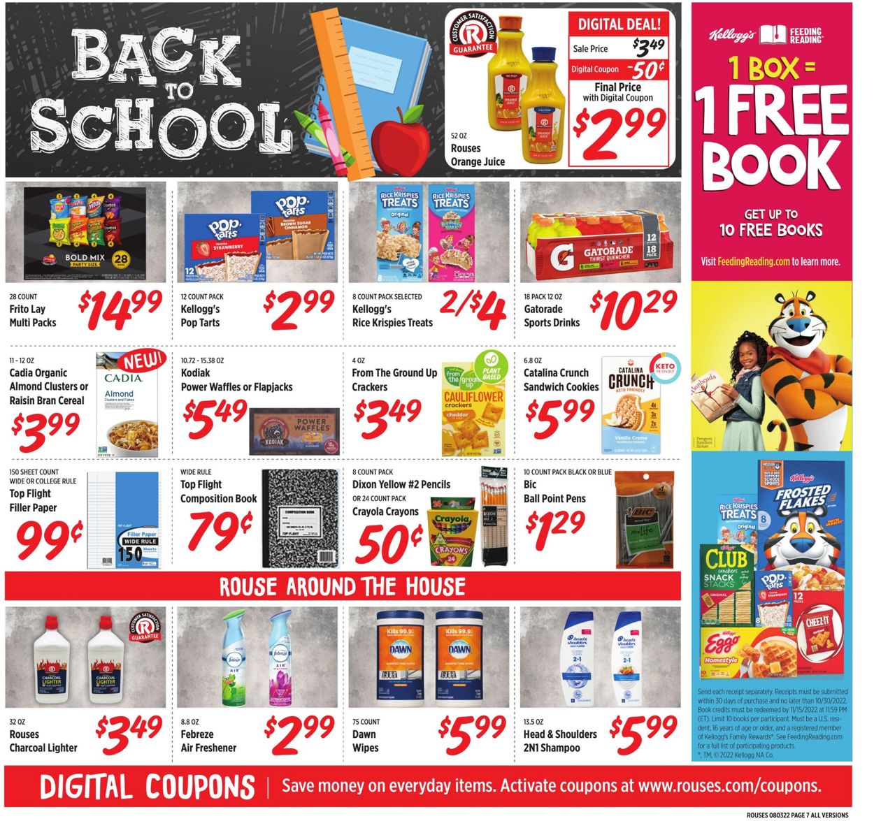 Rouses Weekly Ad Circular - valid 08/03-08/10/2022 (Page 7)