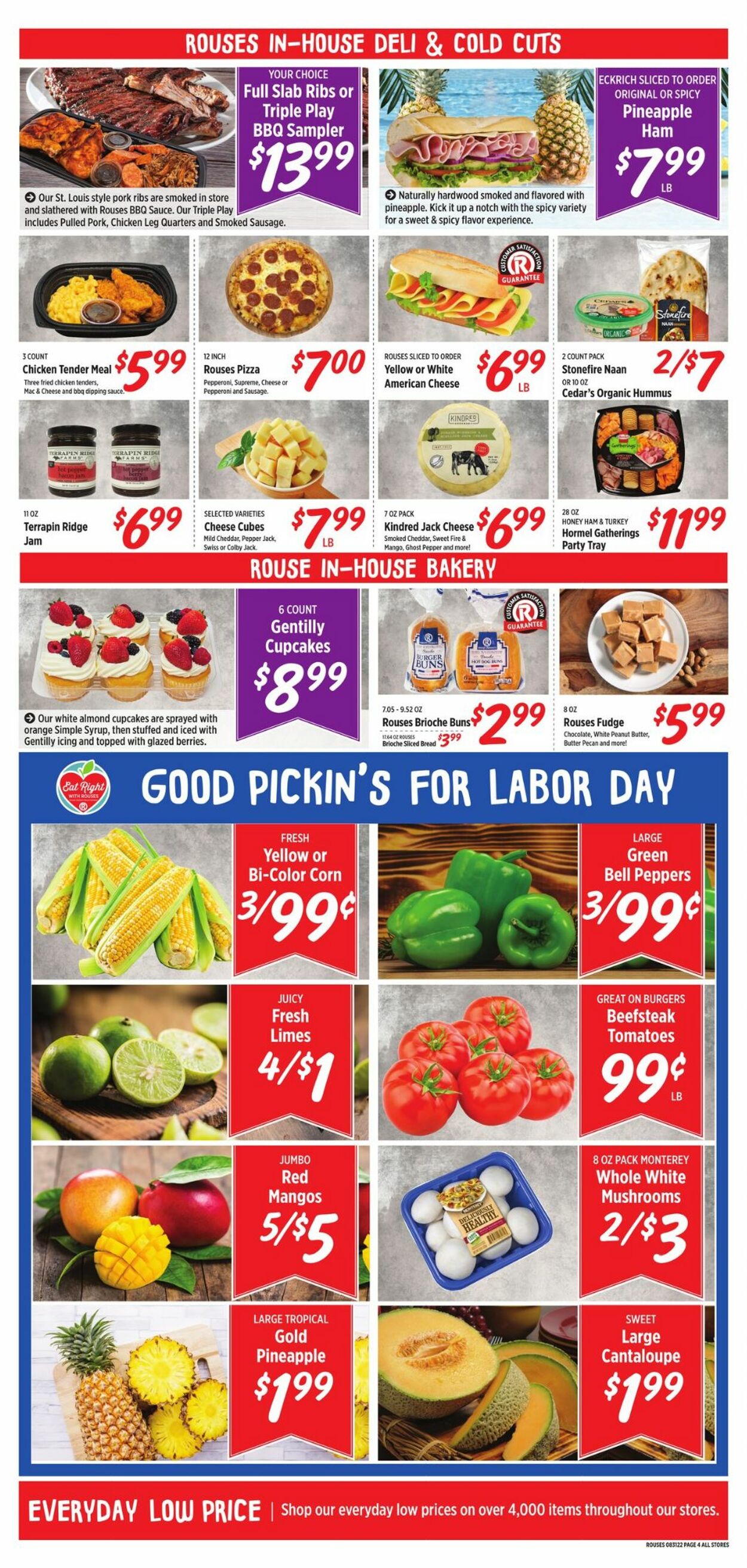 Rouses Weekly Ad Circular - valid 08/31-09/07/2022 (Page 4)