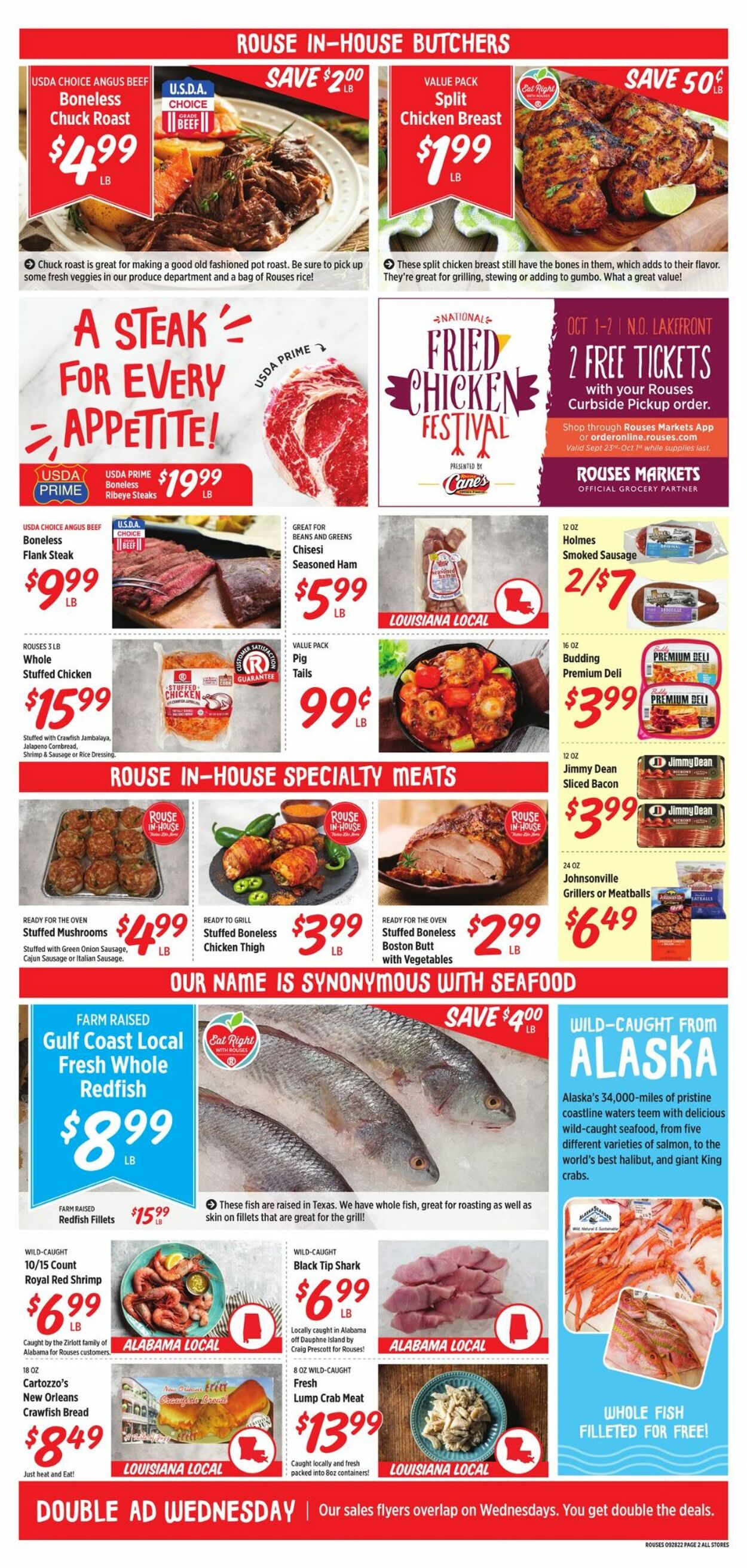 Rouses Weekly Ad Circular - valid 09/28-10/05/2022 (Page 2)