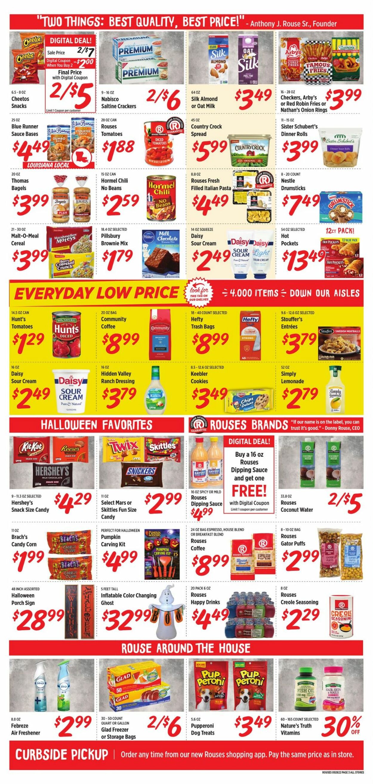 Rouses Weekly Ad Circular - valid 09/28-10/05/2022 (Page 3)