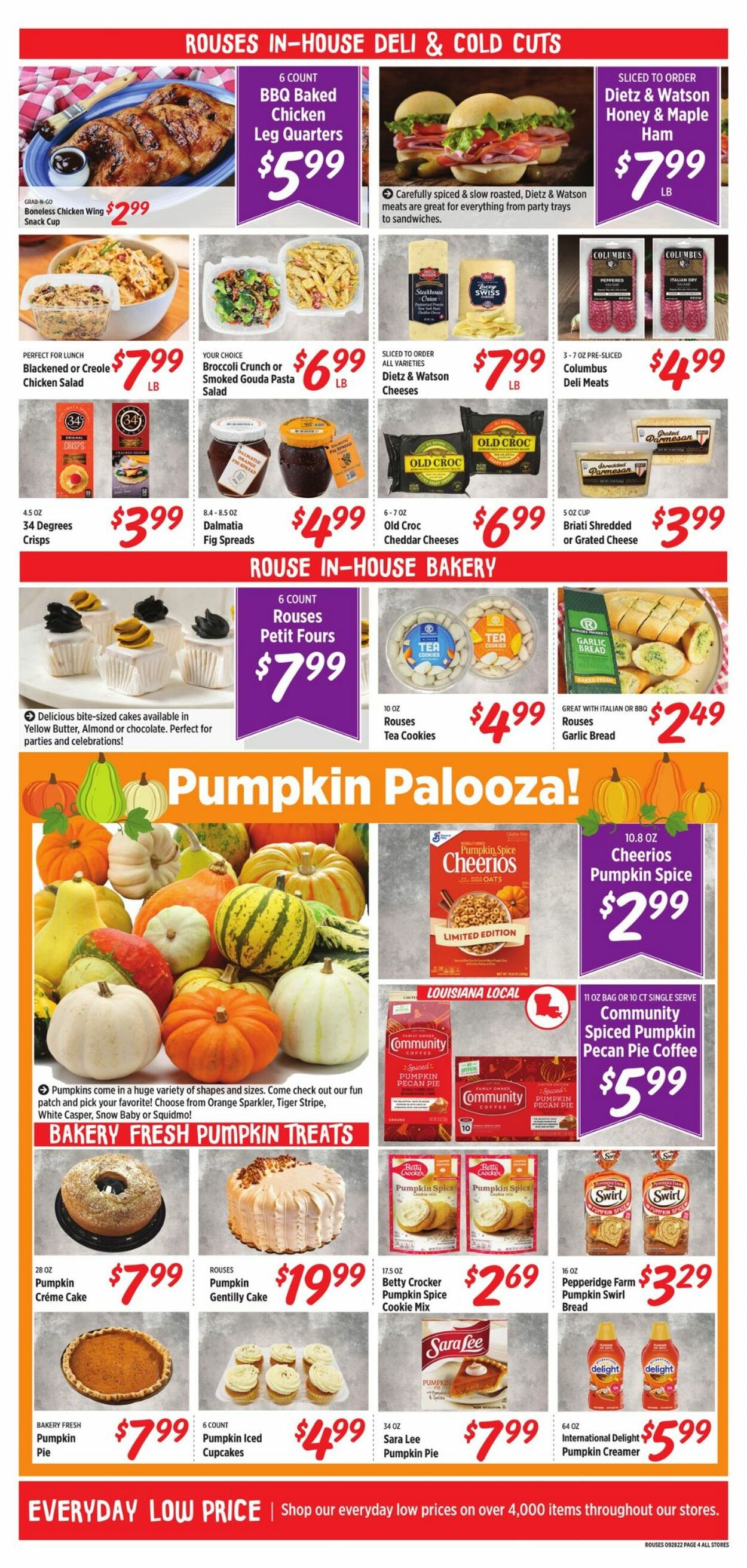 Rouses Weekly Ad Circular - valid 09/28-10/05/2022 (Page 4)