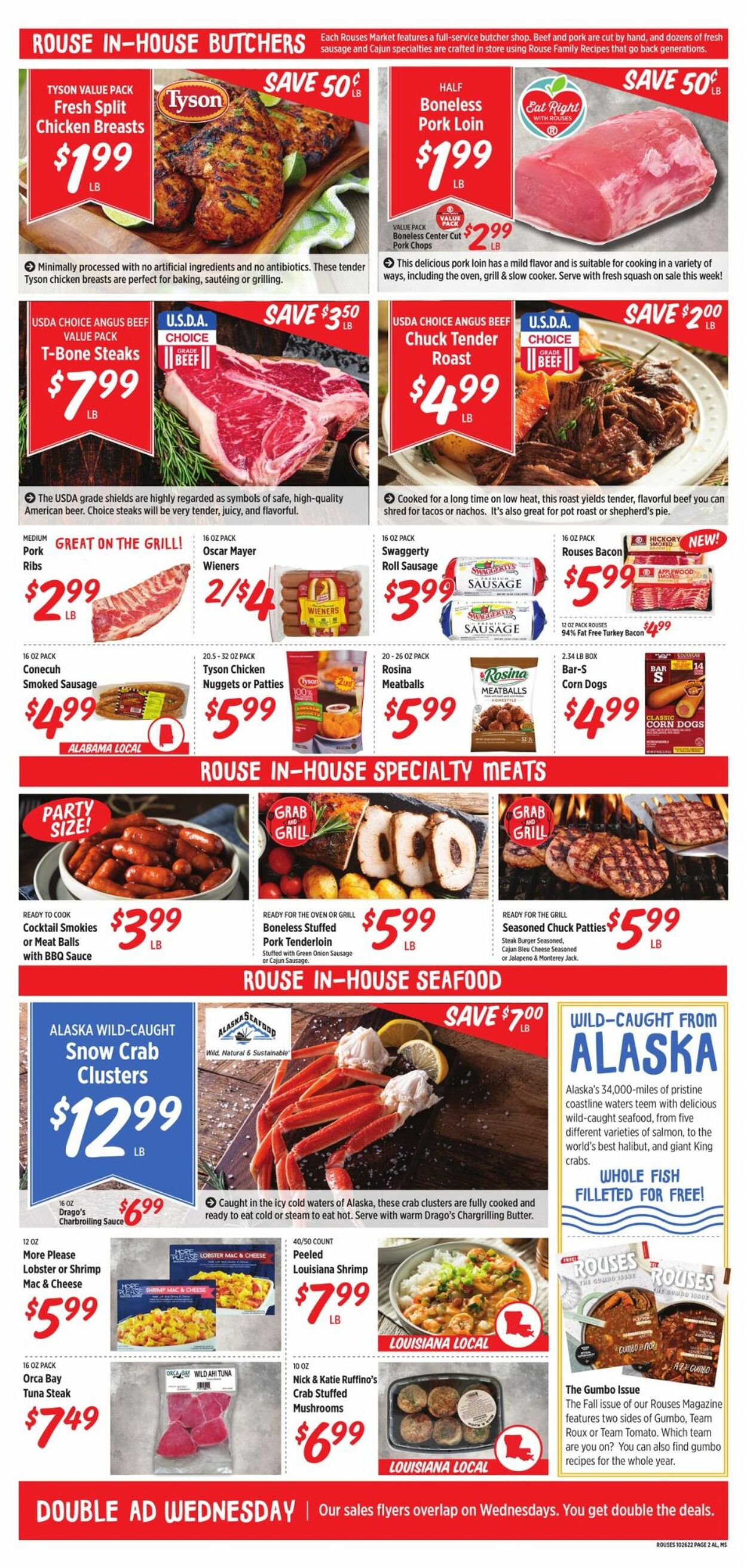 Rouses Weekly Ad Circular - valid 10/26-11/02/2022 (Page 2)