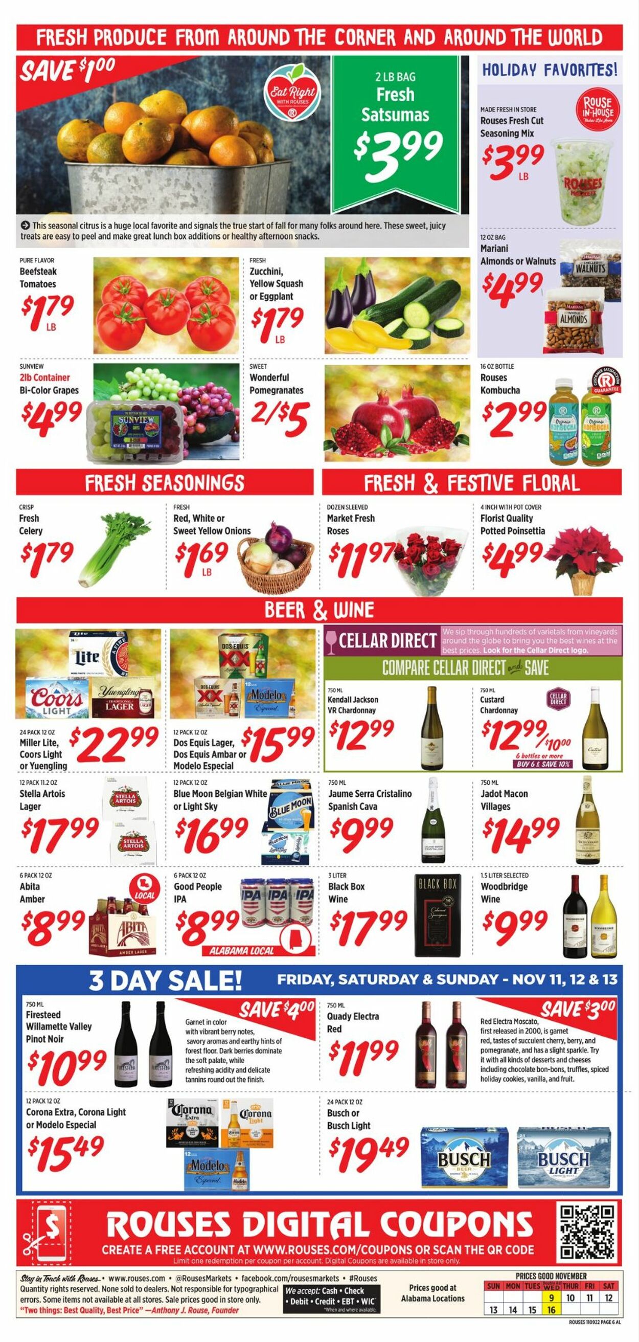 Rouses Weekly Ad Circular - valid 11/09-11/16/2022 (Page 6)