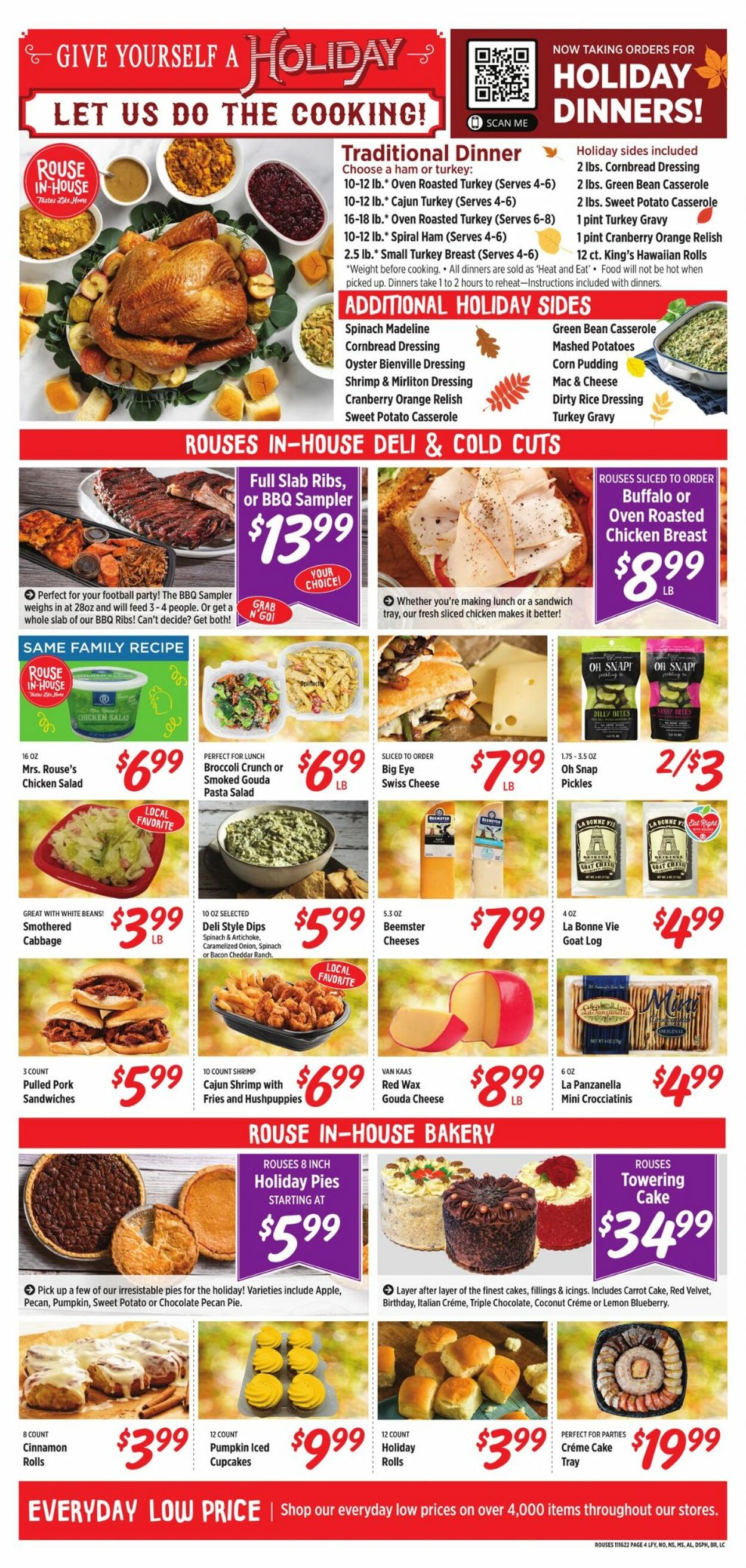 Rouses Weekly Ad Circular - valid 11/16-11/24/2022 (Page 4)