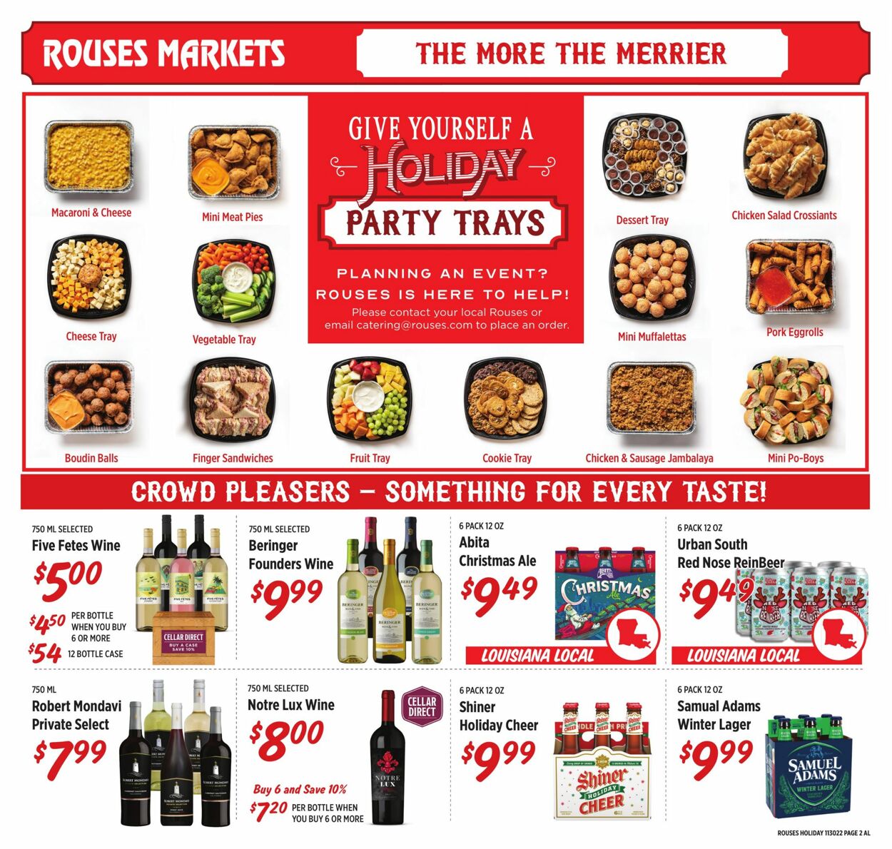 Rouses Weekly Ad Circular - valid 11/30-12/07/2022 (Page 5)