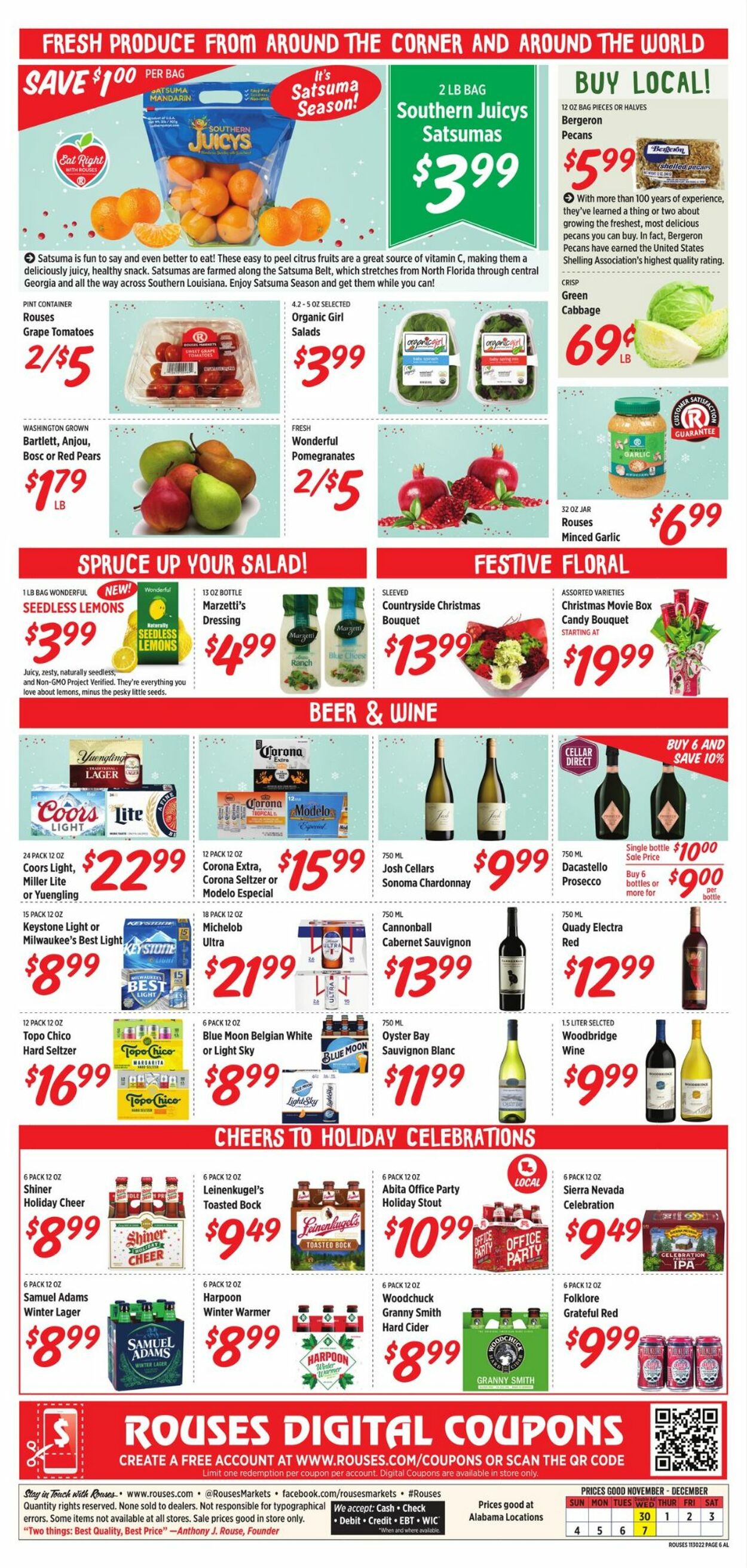 Rouses Weekly Ad Circular - valid 11/30-12/07/2022 (Page 10)