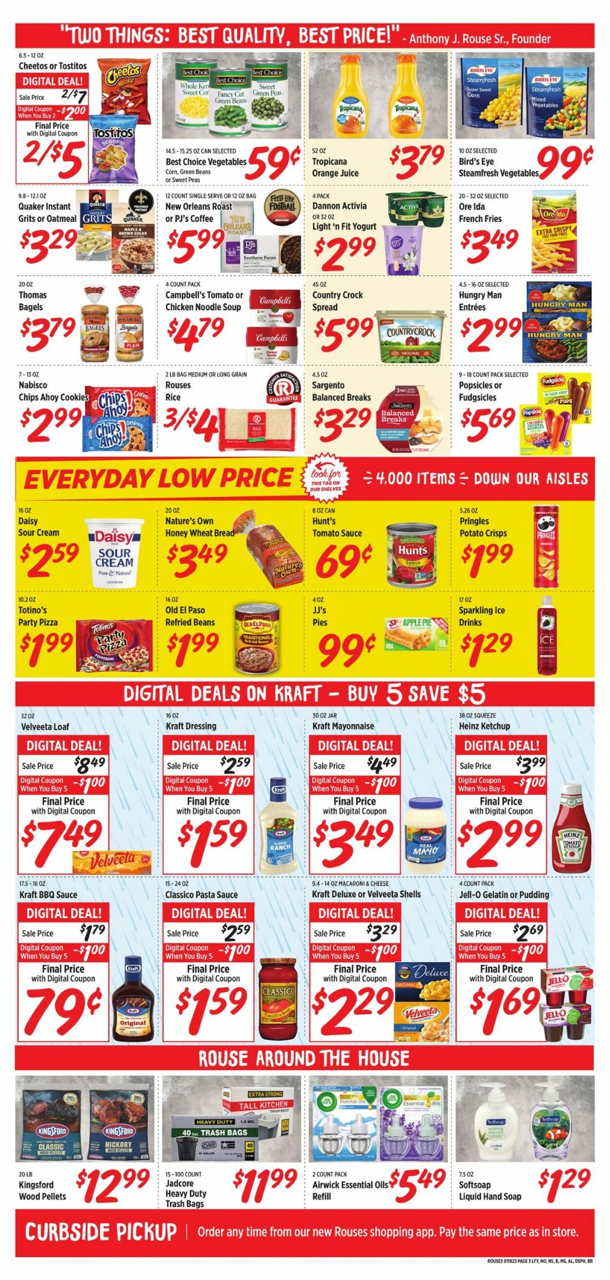 Rouses Weekly Ad Circular - valid 01/18-01/25/2023 (Page 3)