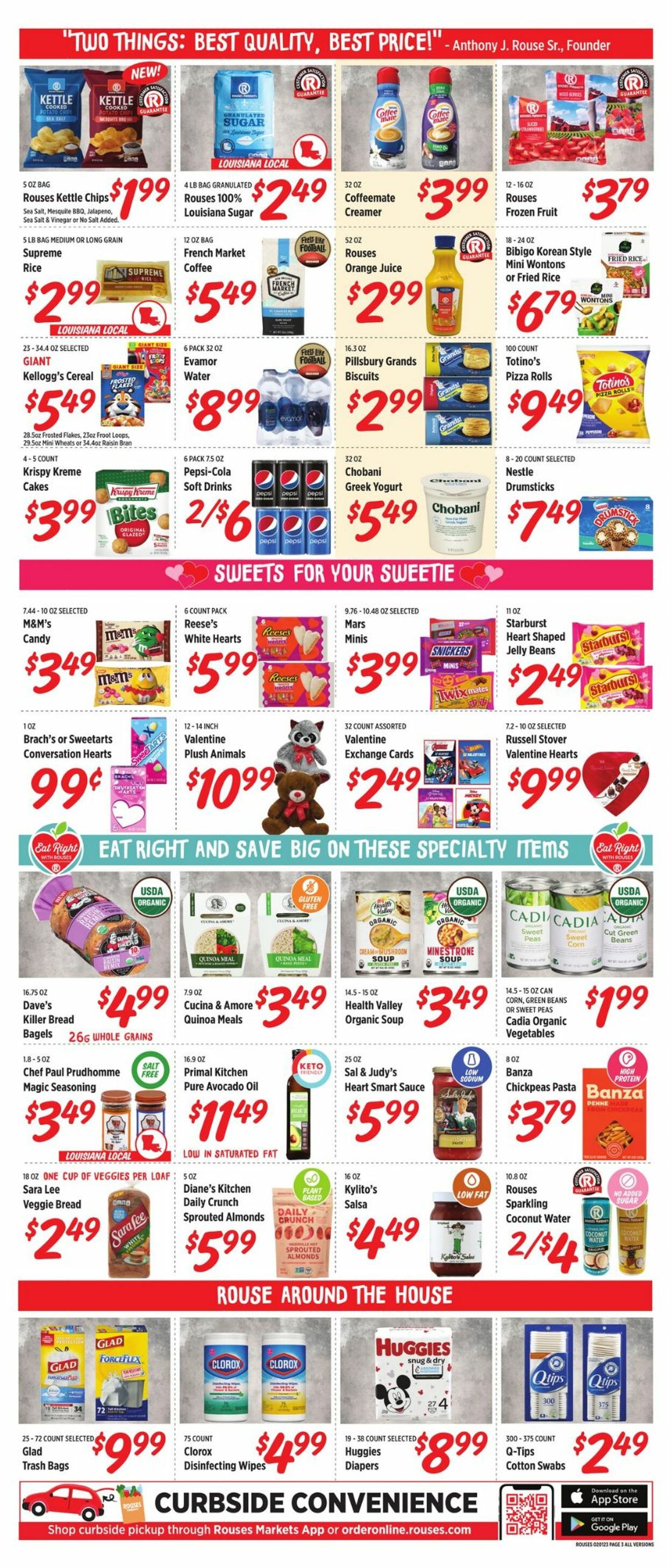 Rouses Weekly Ad Circular - valid 02/01-02/08/2023 (Page 3)